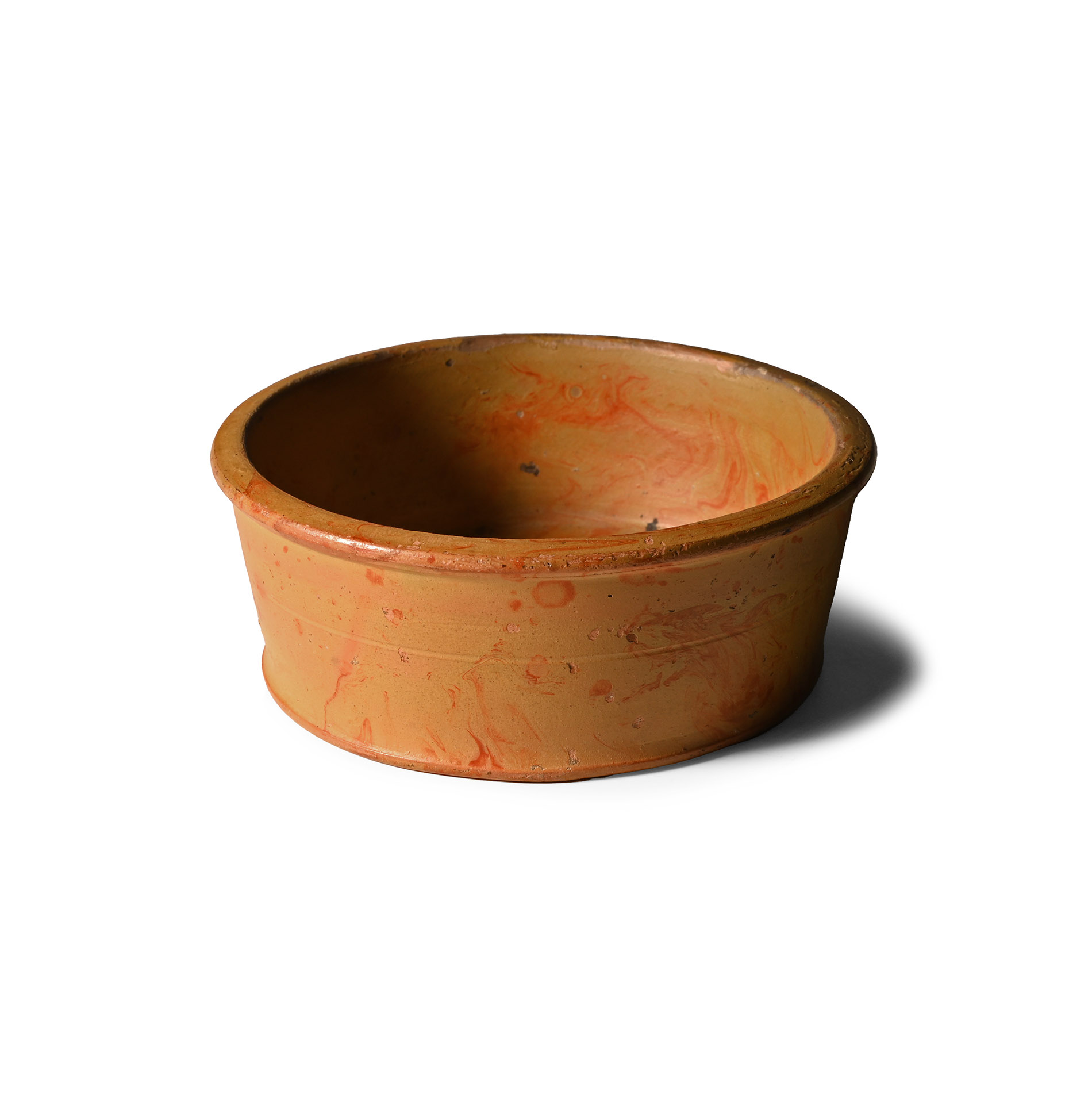 Early Roman Marbled Pottery Dish
