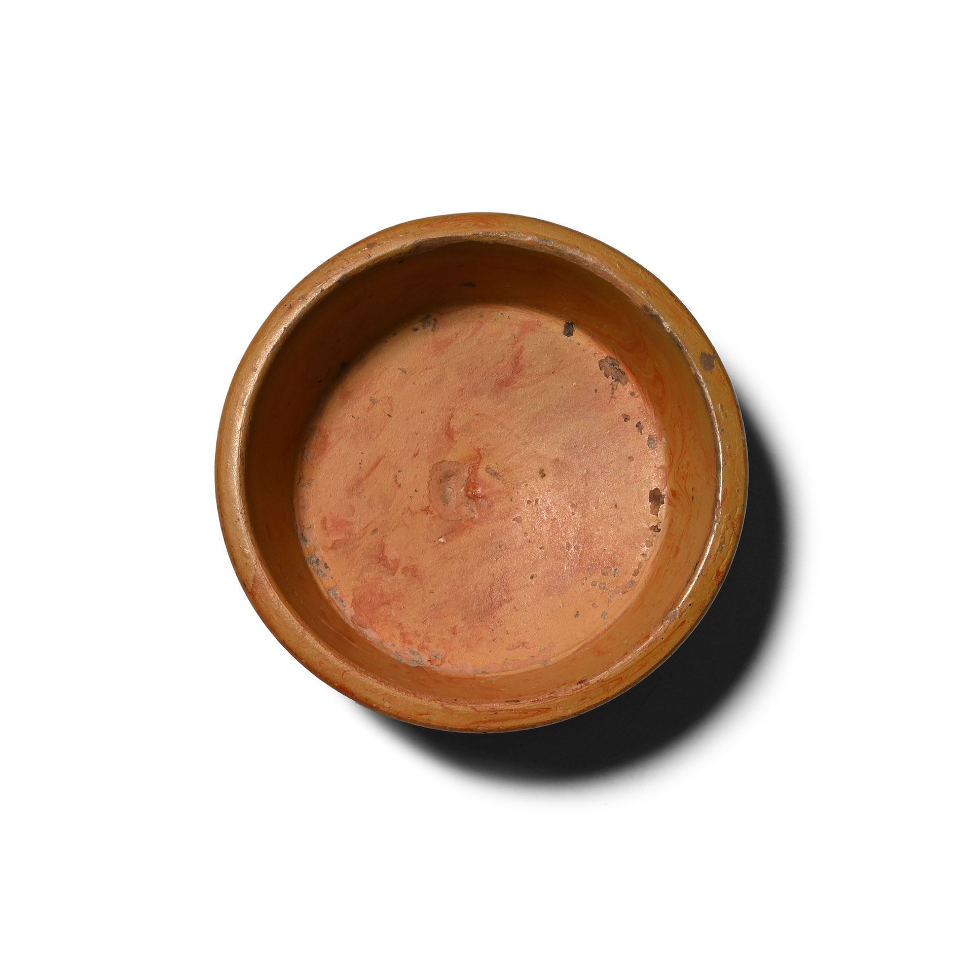 Early Roman Marbled Pottery Dish