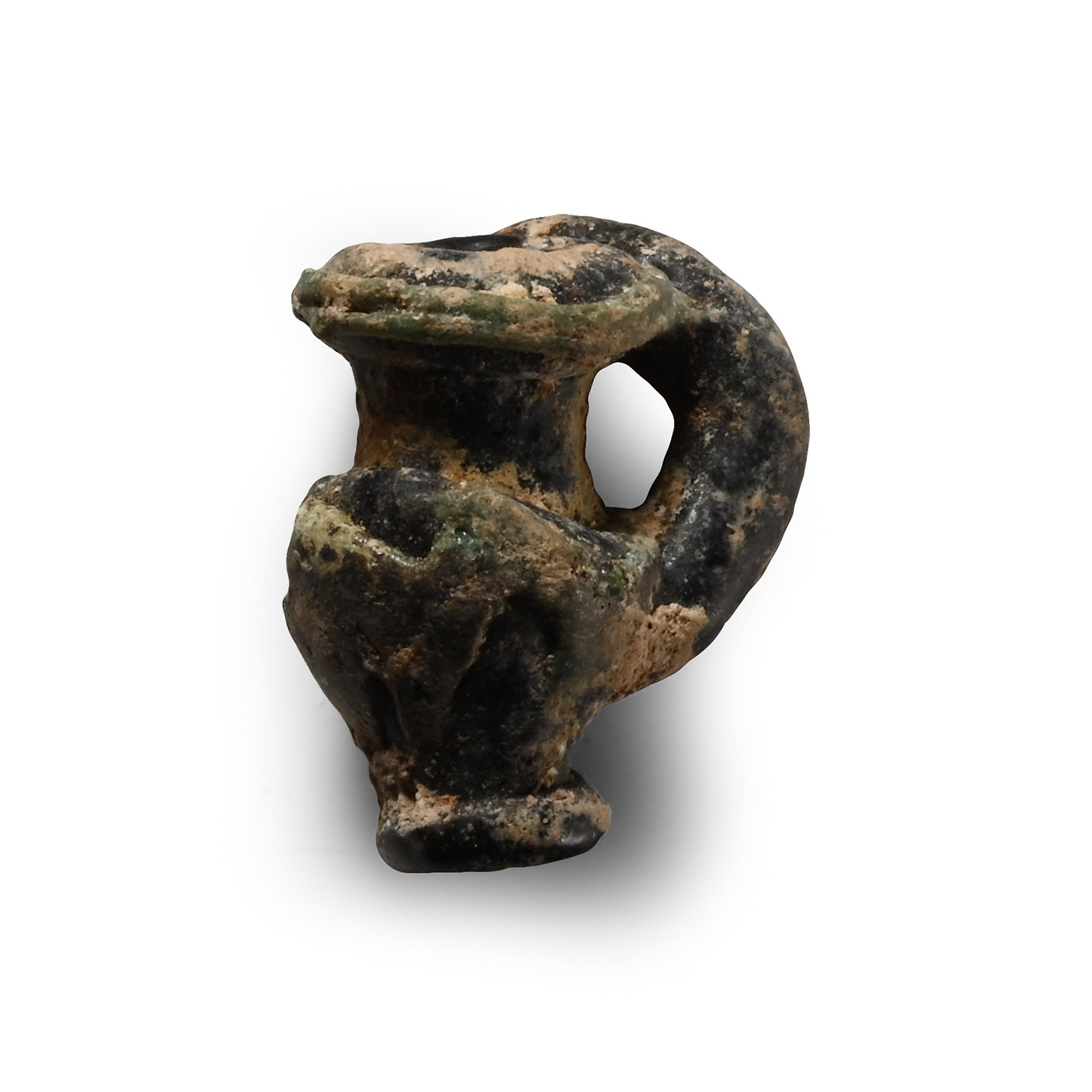 Roman Miniature Glass Juglet