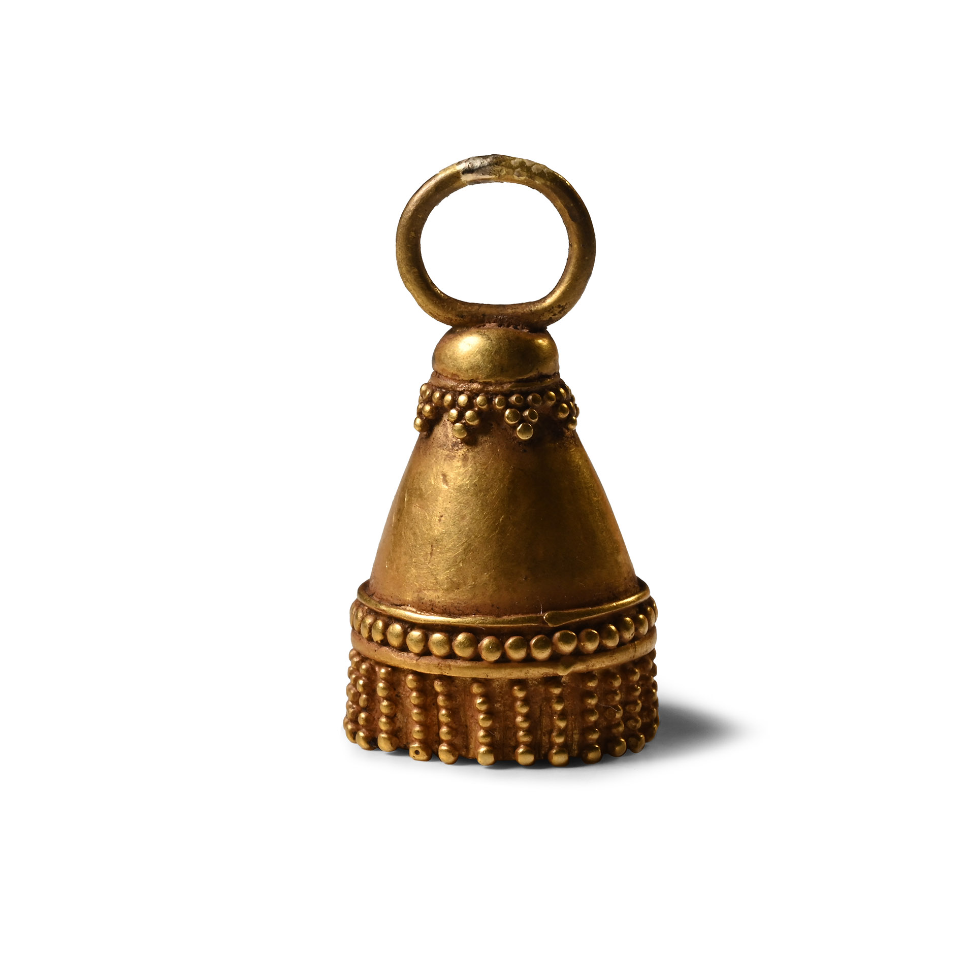 Kushan Gold Bell Pendant