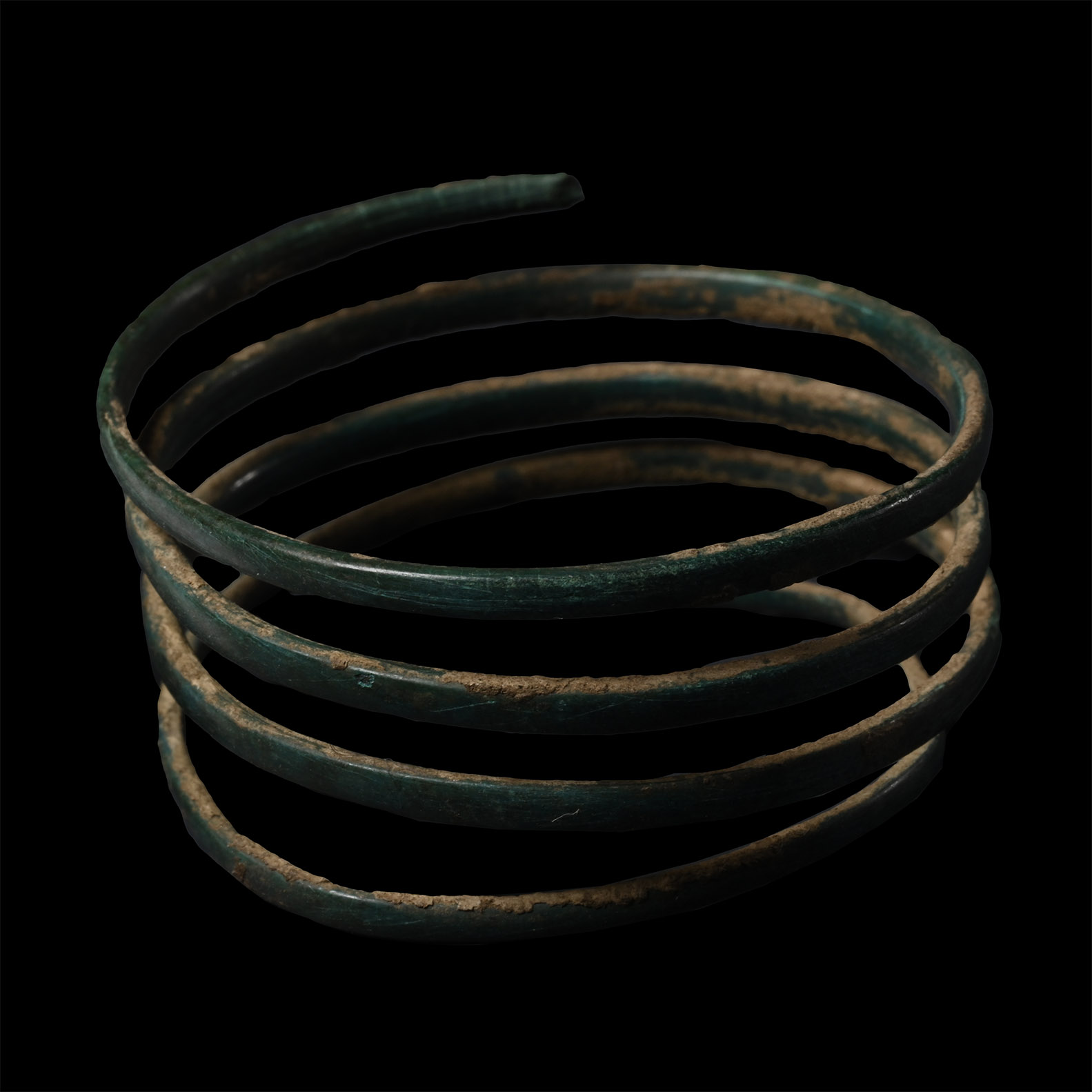 Bronze Age Coiled Child's Bracelet