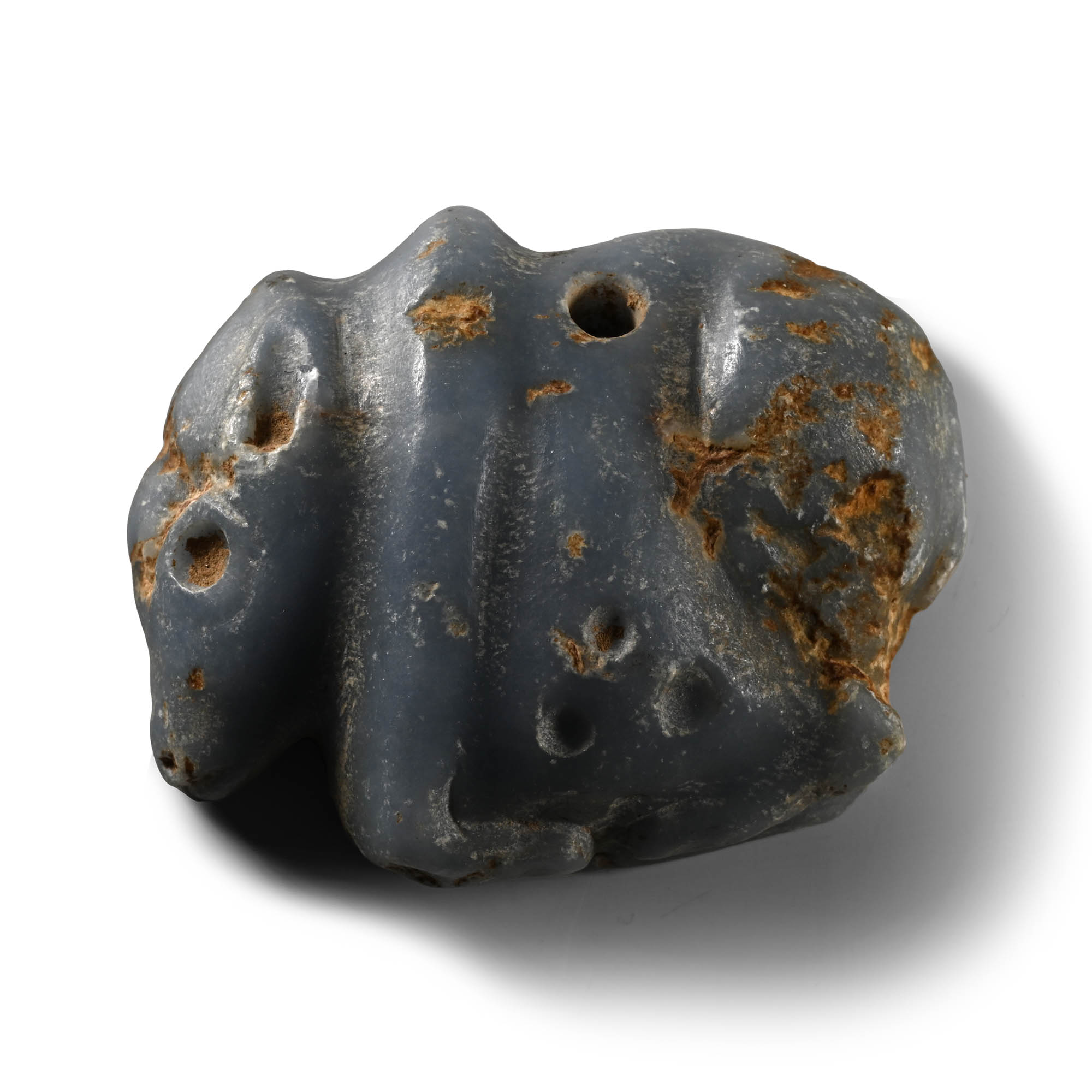 Sumerian Jemdet Nasr Type Blue Stone Animal