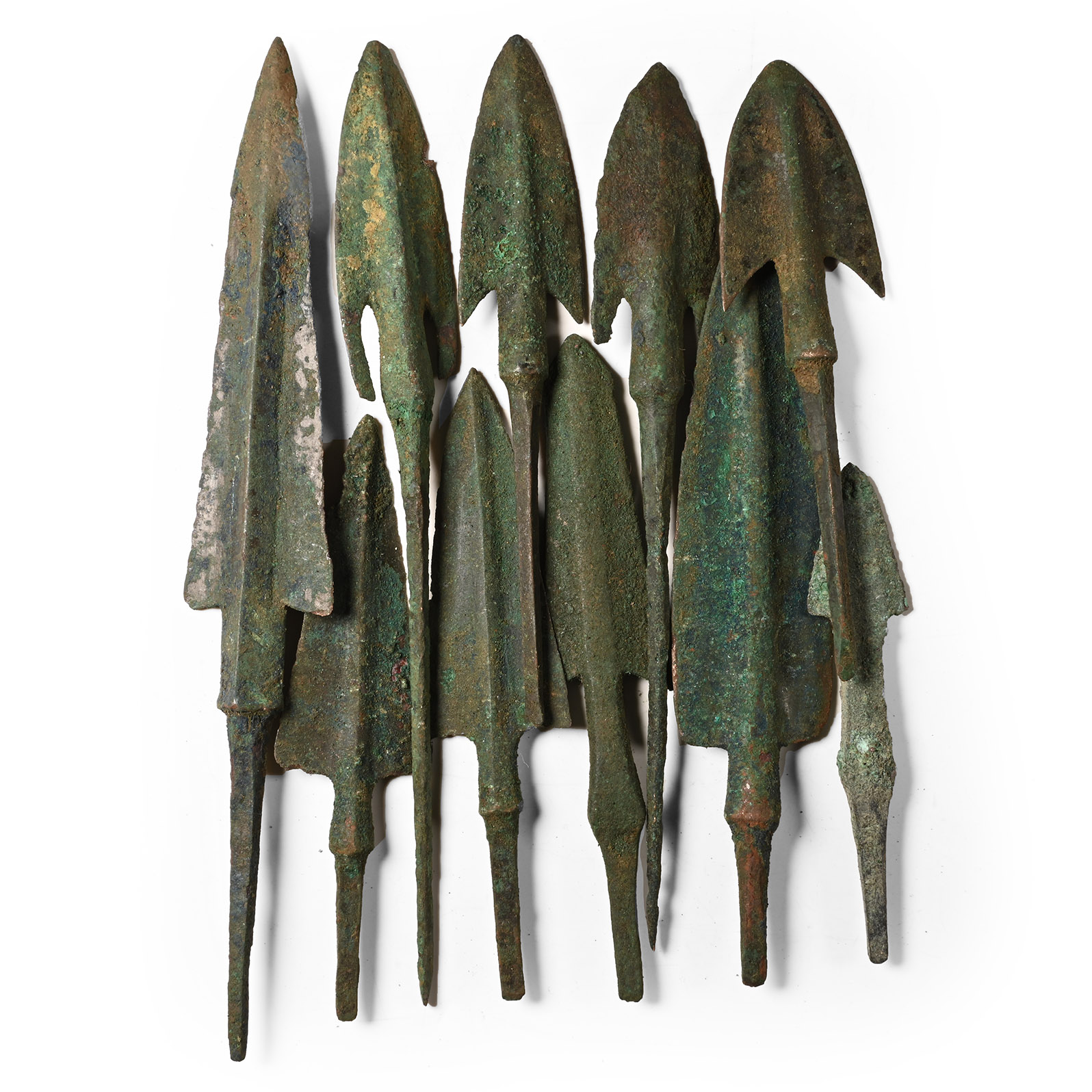 Luristan Bronze Arrows and Blades Group