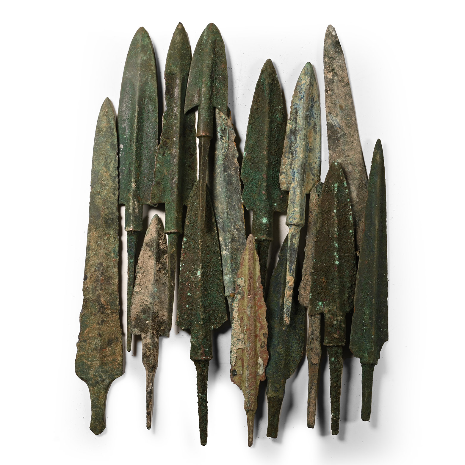 Luristan Bronze Arrows and Blades Group