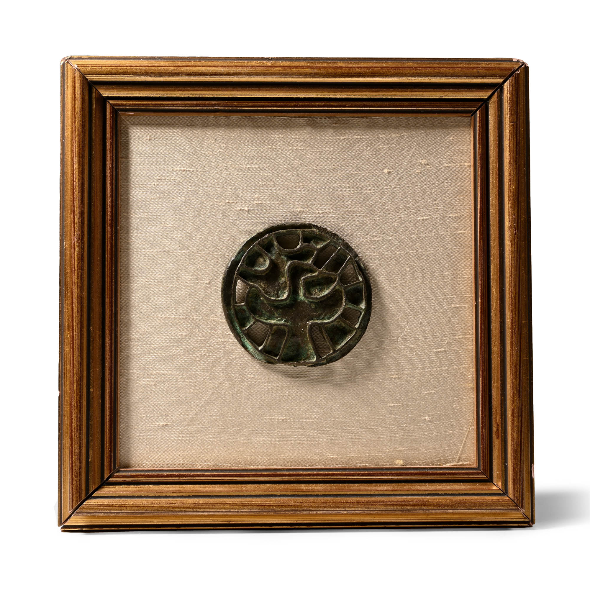 Bactrian Bronze Stamp Seal of a Bird