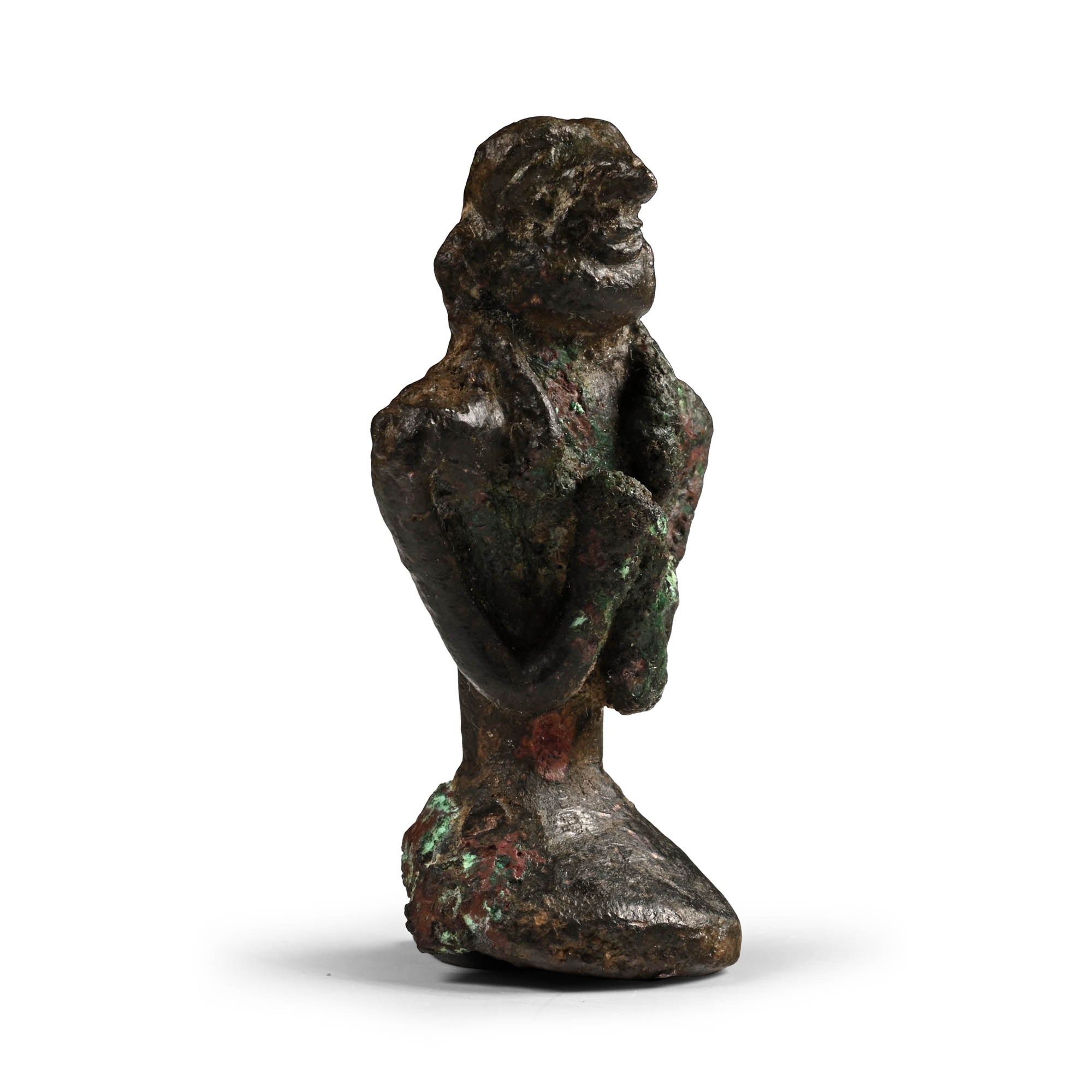 Mesopotamian Copper Male Figure