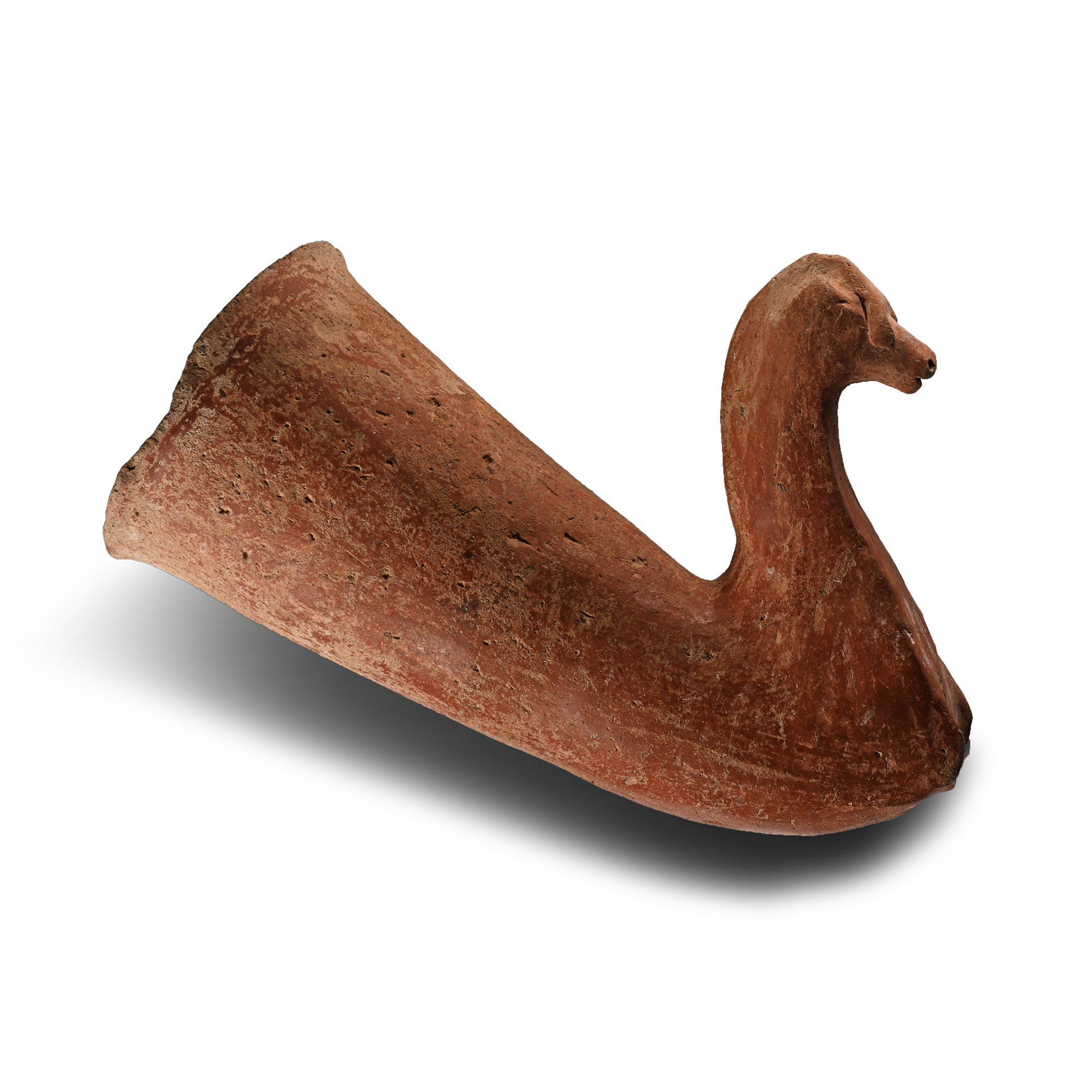 Azerbaijan Terracotta Horse Rhyton
