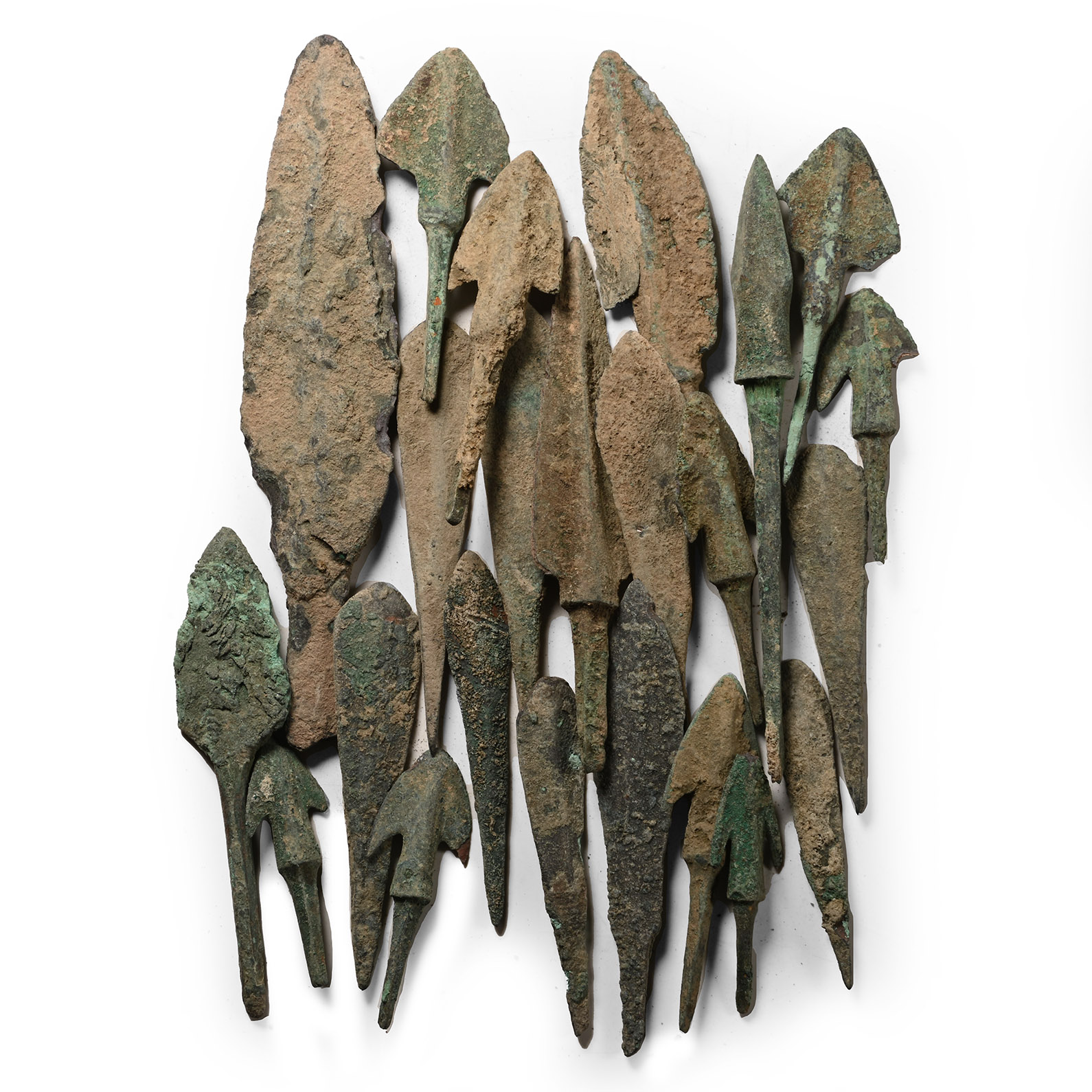 Luristan Bronze Arrowhead Group