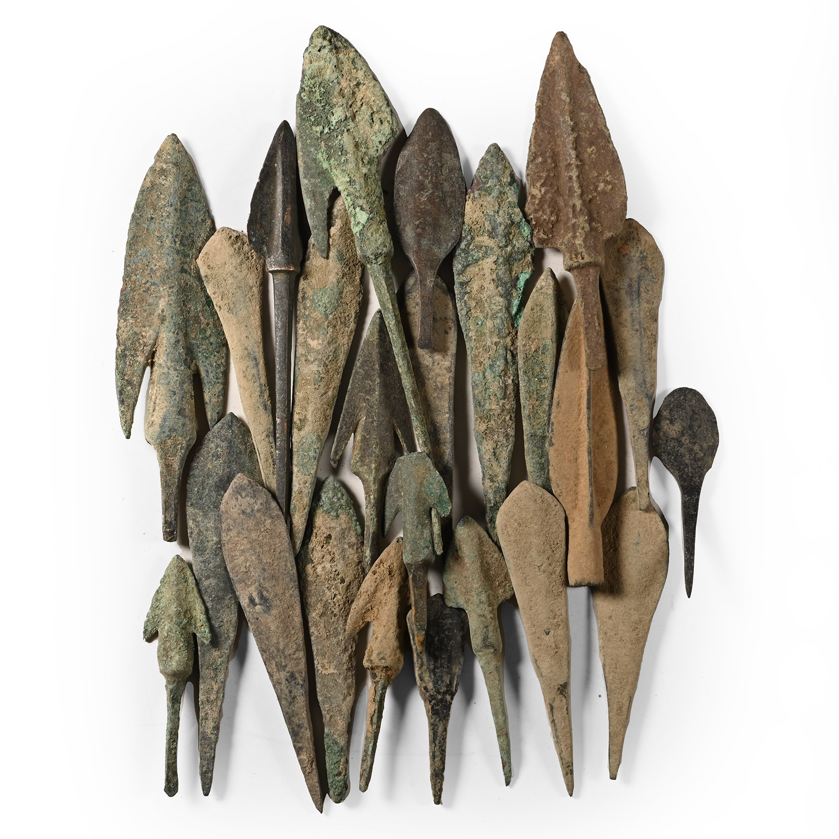 Luristan and Phoenician Bronze Arrowhead Group