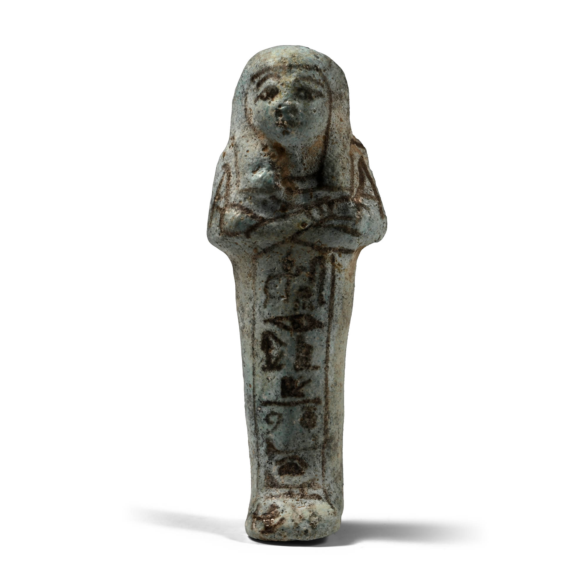 Egyptian Faience Shabti of Qenu-khayes