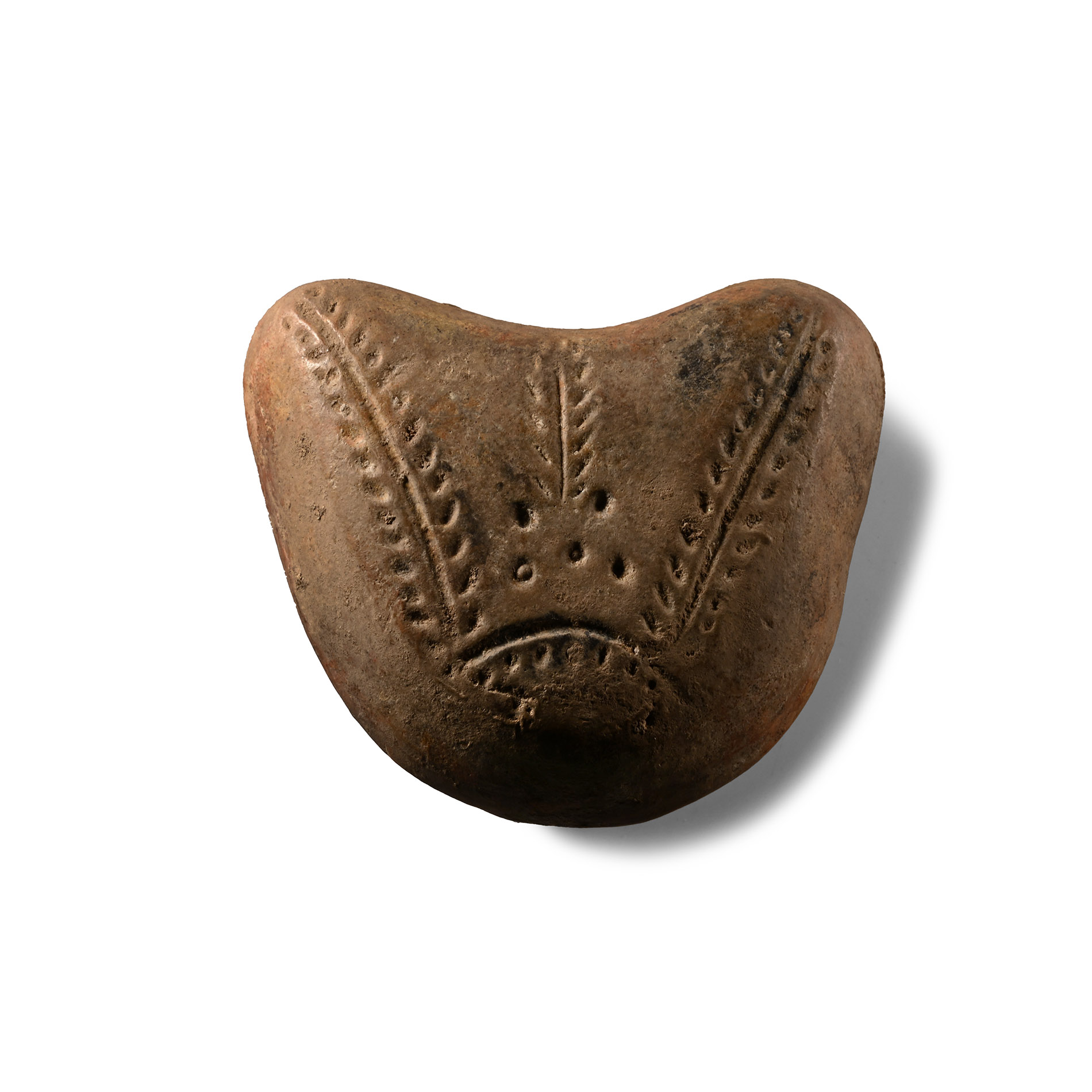 Late Roman Terracotta Menorah Lamp