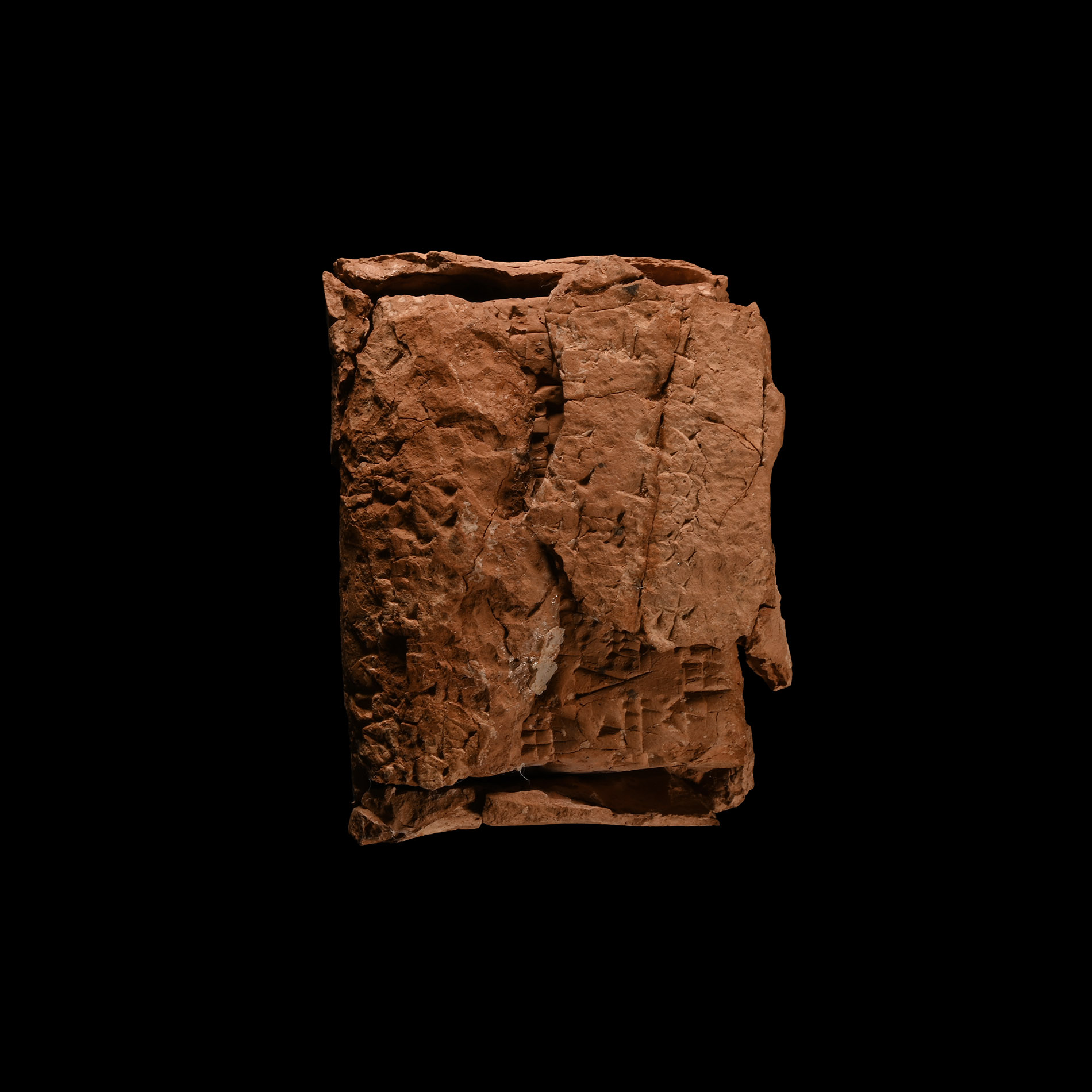 Mesopotamian Cuneiform Tablet of a Contract within an Envelope