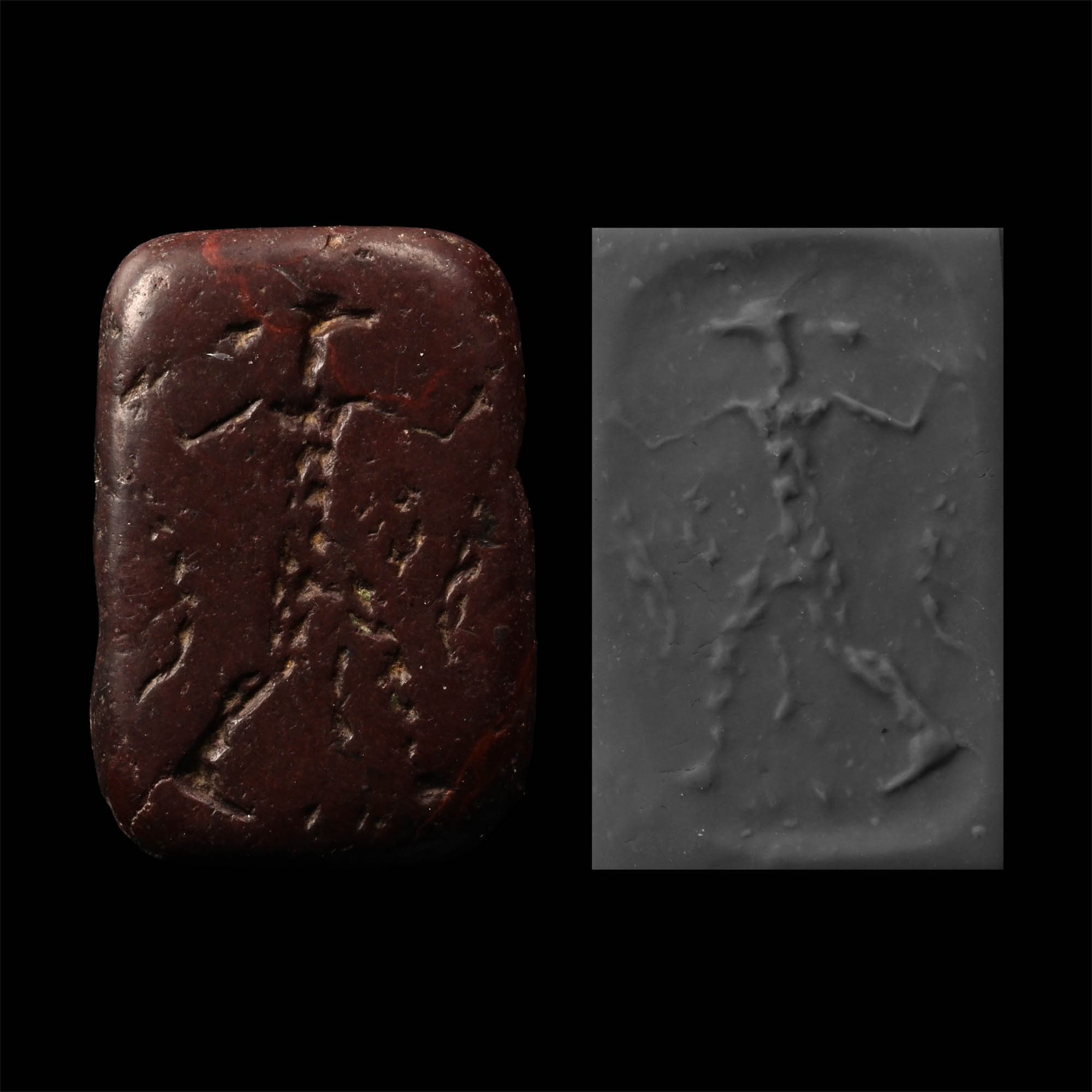 Western Asiatic Stone Lamashtu Seal