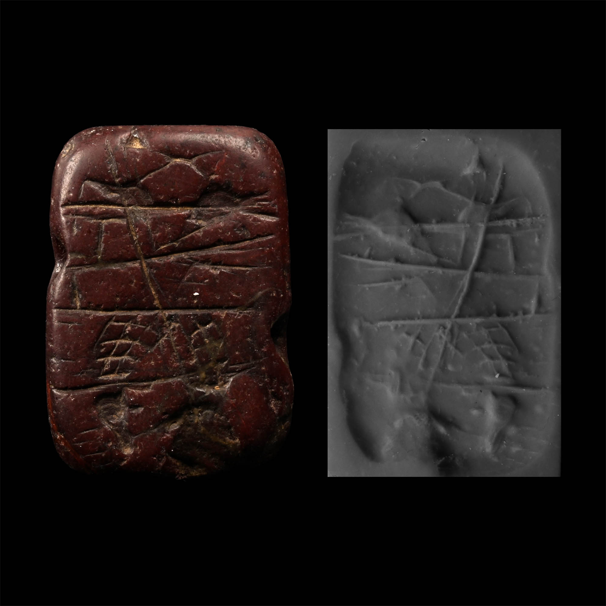 Western Asiatic Stone Lamashtu Seal