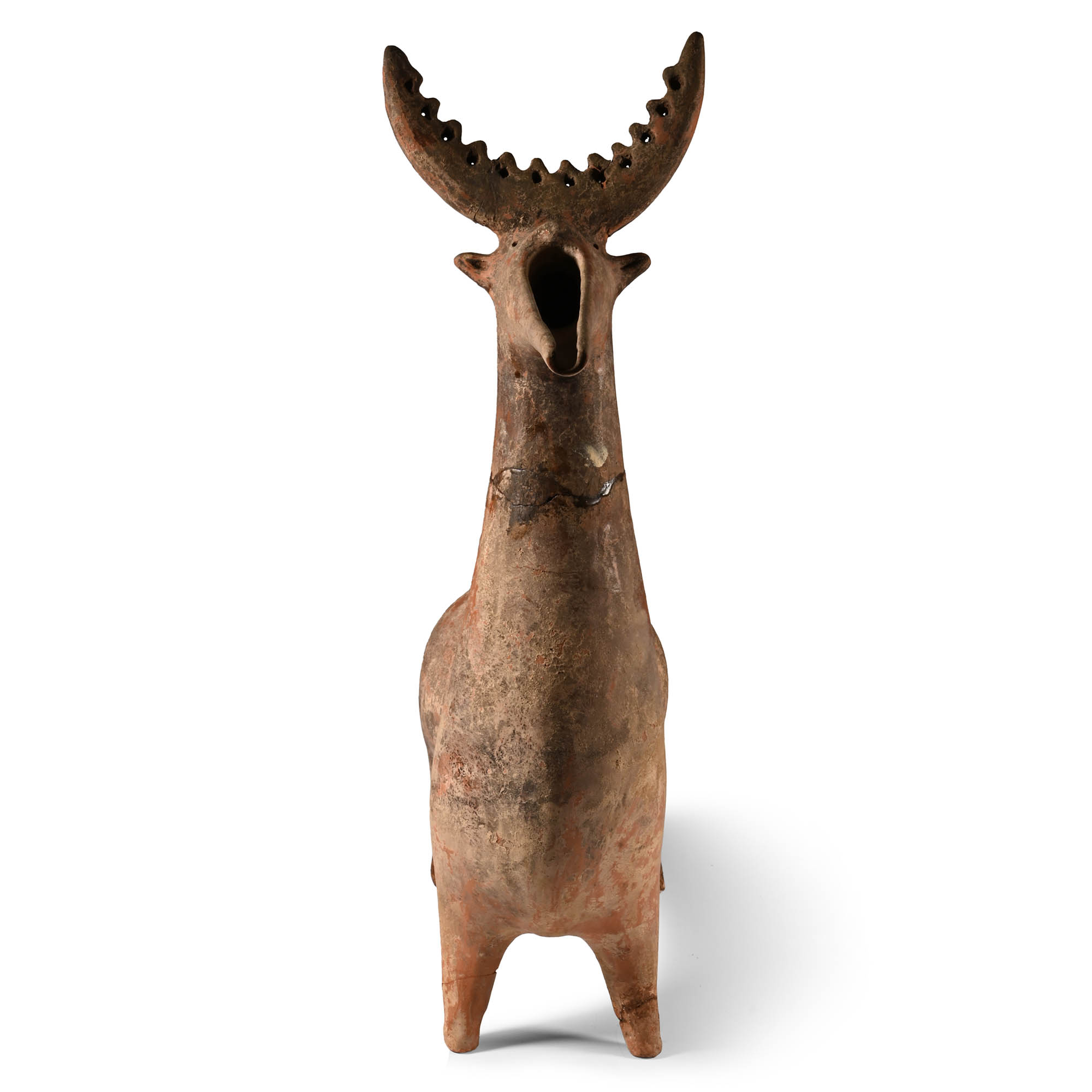 Amlash Style Terracotta Rhyton