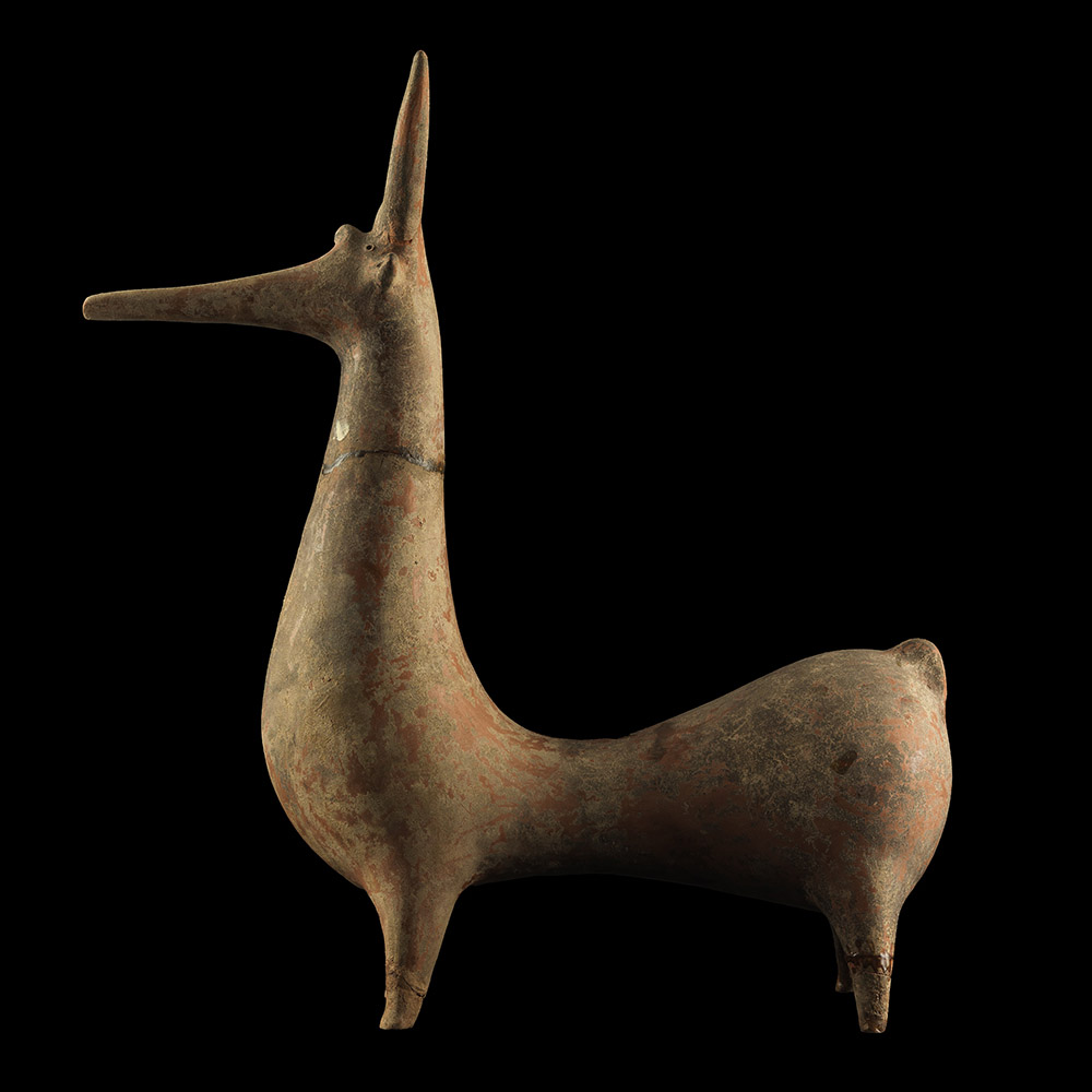 Amlash Style Terracotta Rhyton