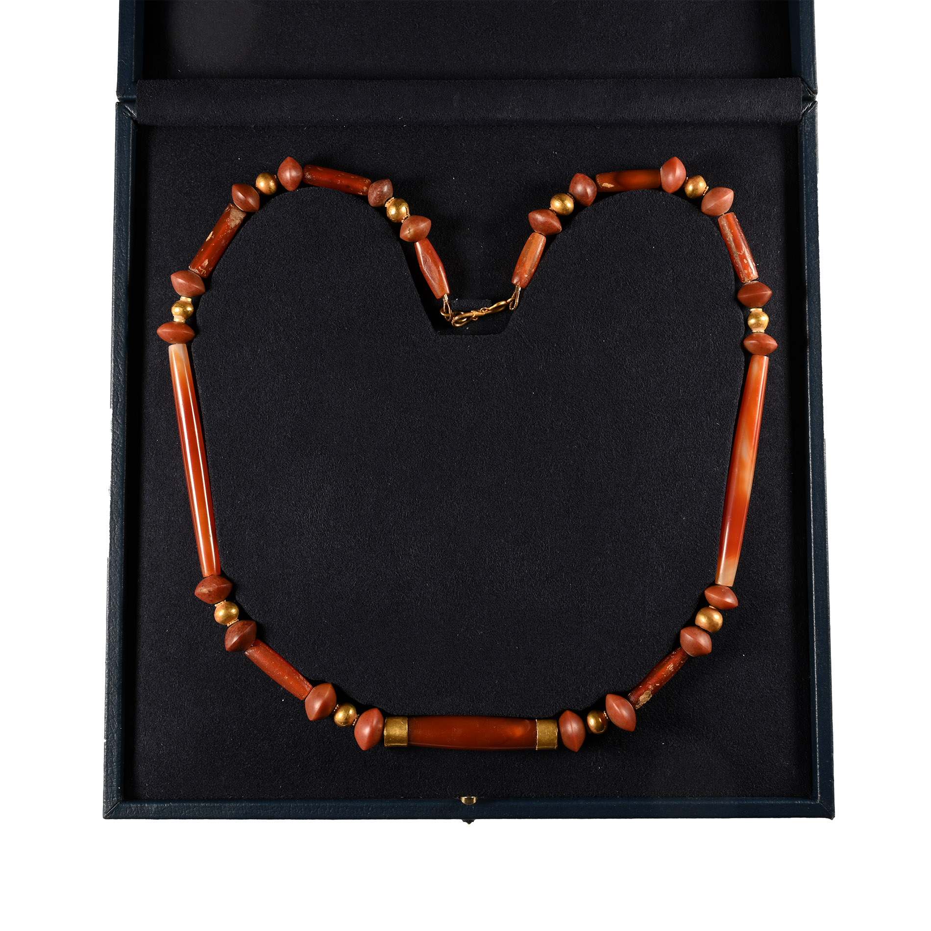 Western Asiatic Red Agate Necklace