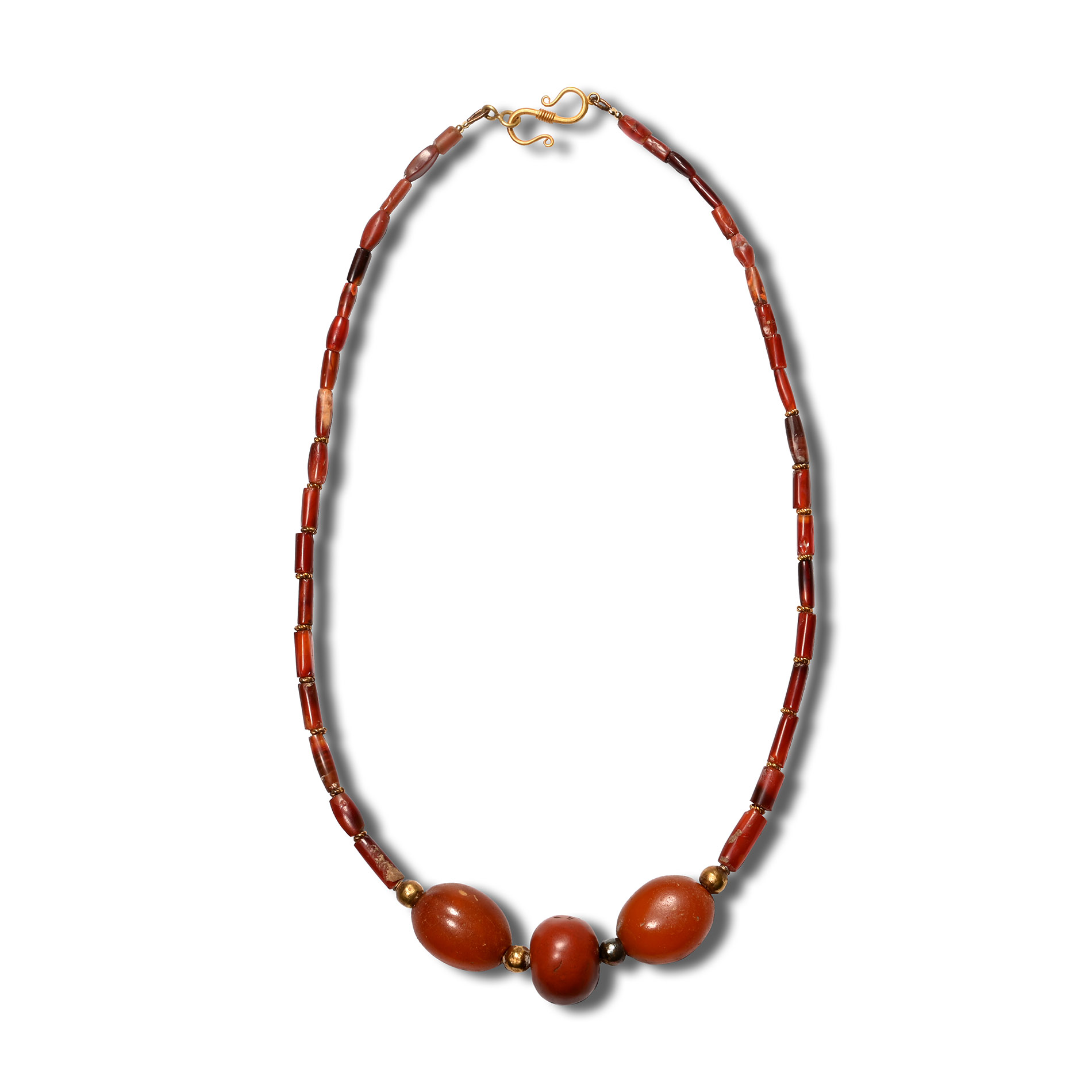 Western Asiatic Red Agate Necklace