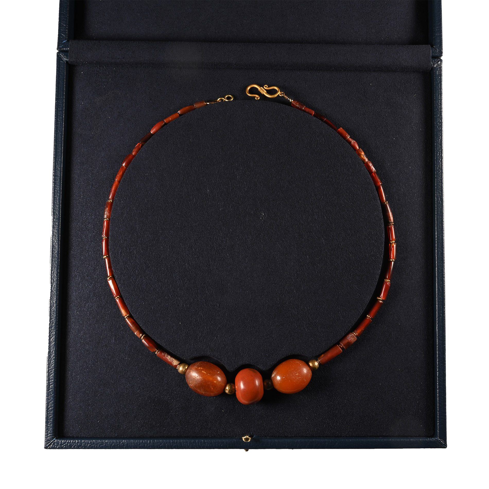 Western Asiatic Red Agate Necklace