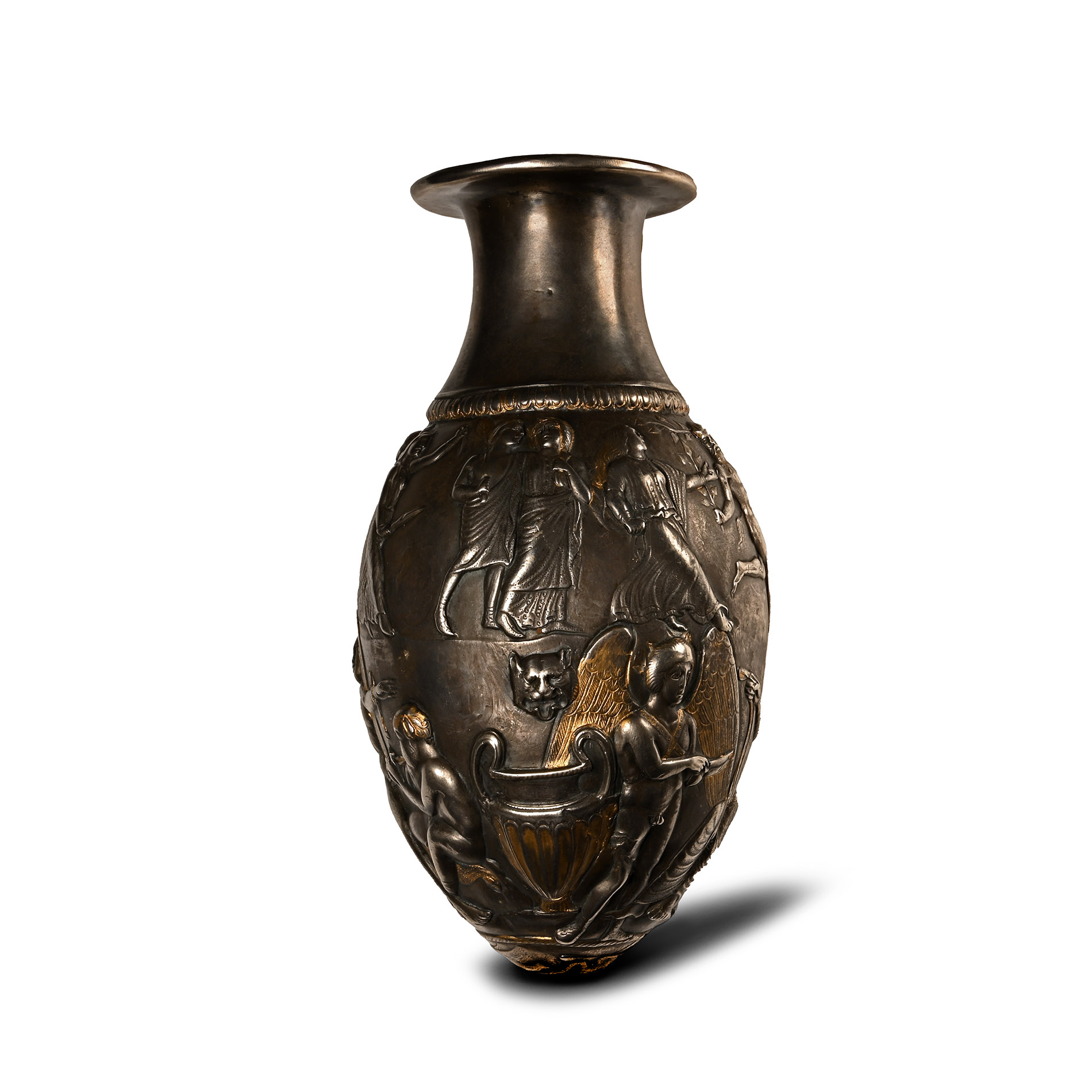 Post Classical Vessel with Figures