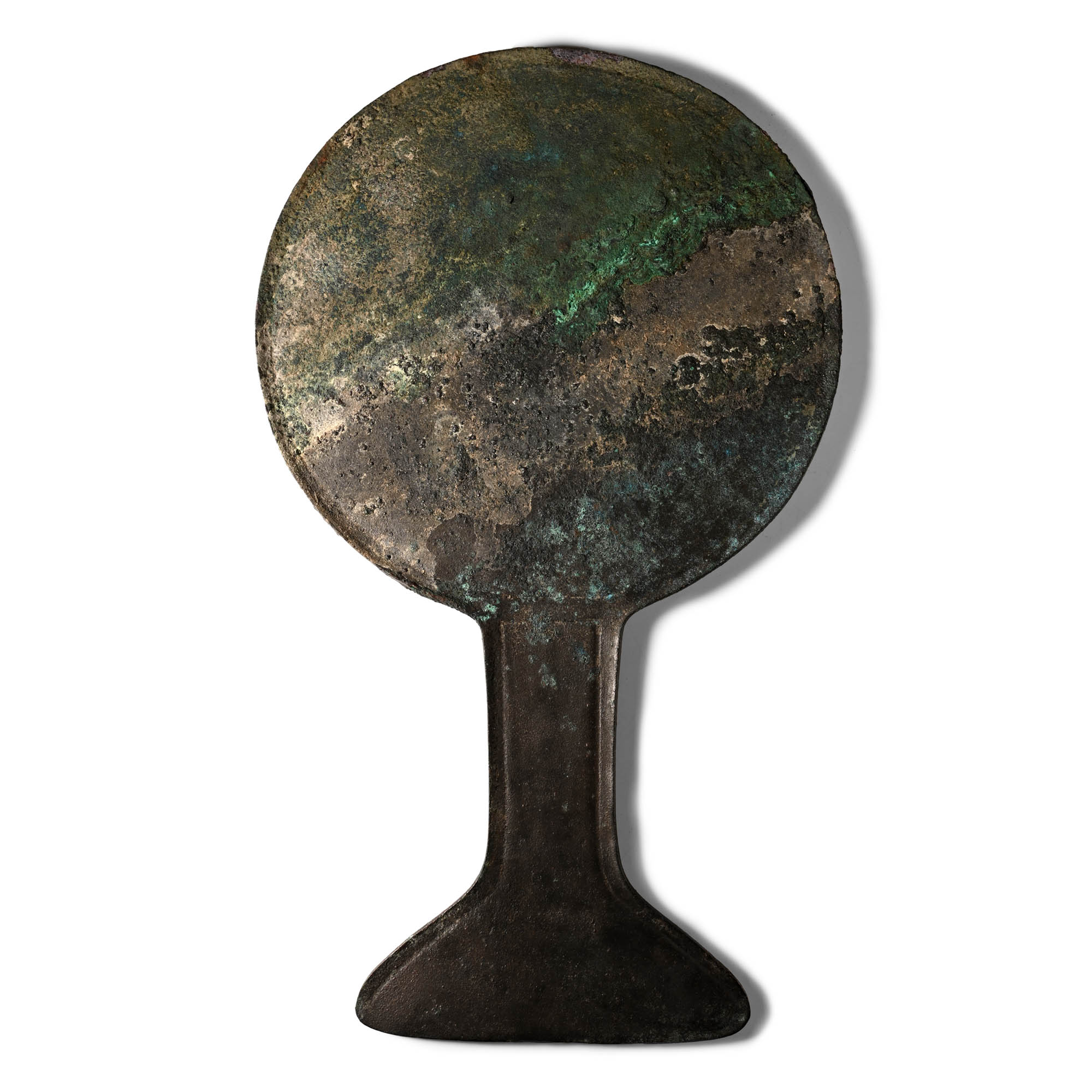 Massive Graeco-Parthian Bronze Mirror