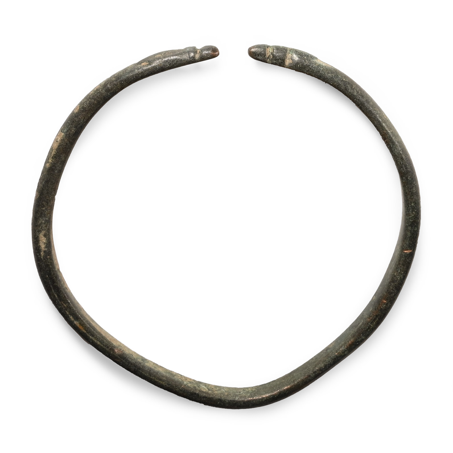 Roman Bronze Animal-Headed Bracelet