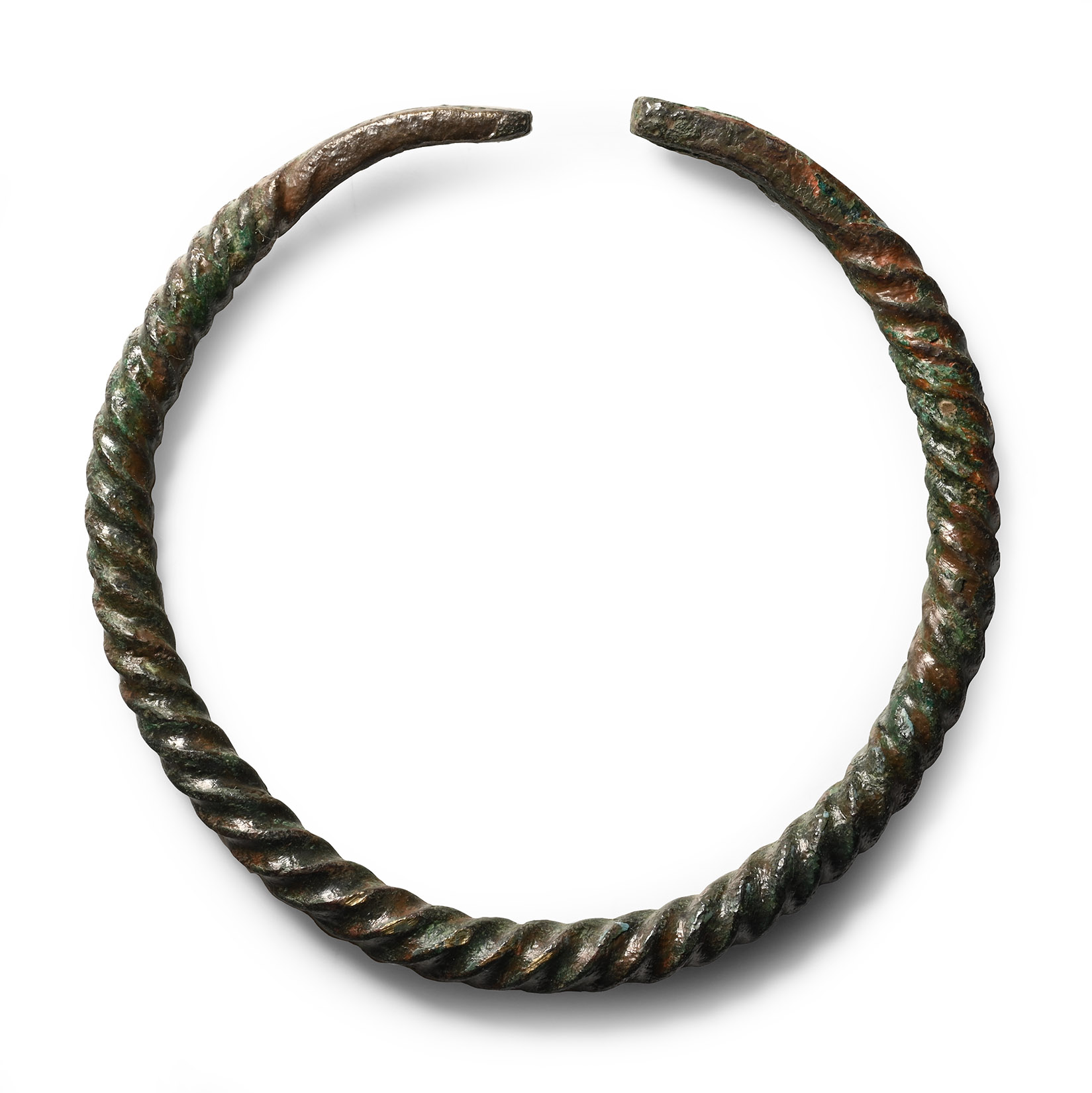 Western Asiatic Twisted Bronze Bracelet