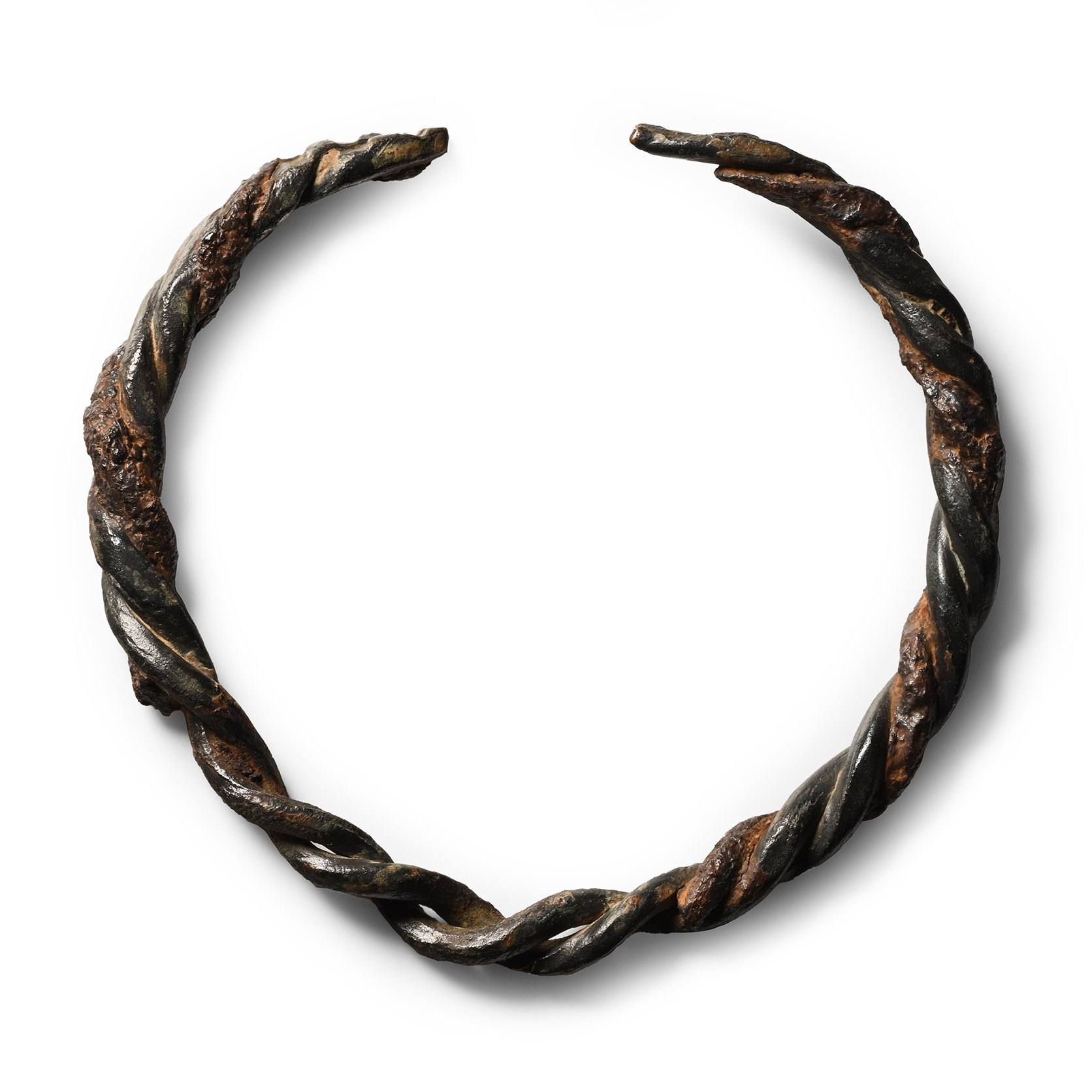 Western Asiatic Twisted Bronze Bracelet