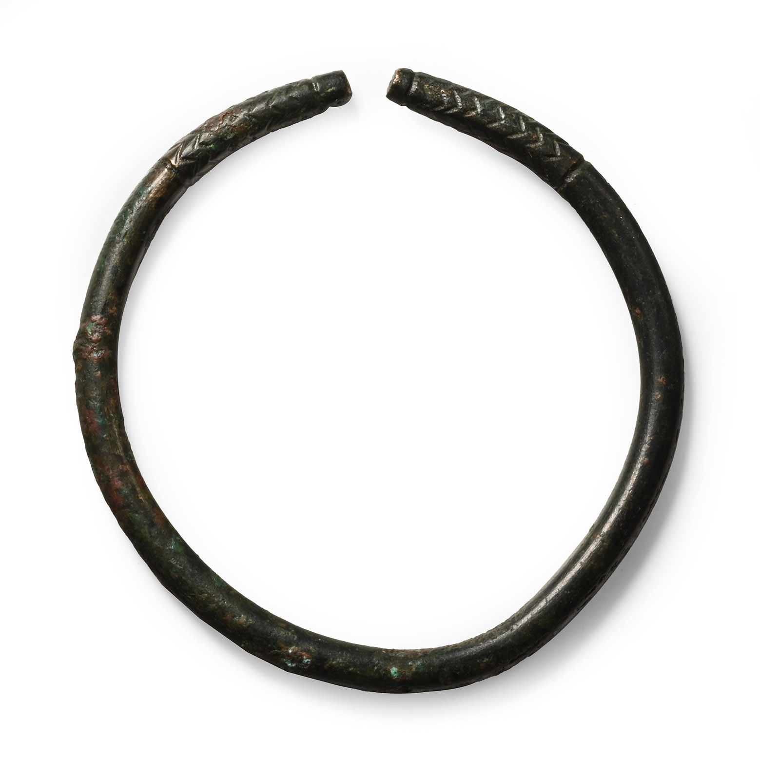 Western Asiatic Decorated Bronze Bracelet