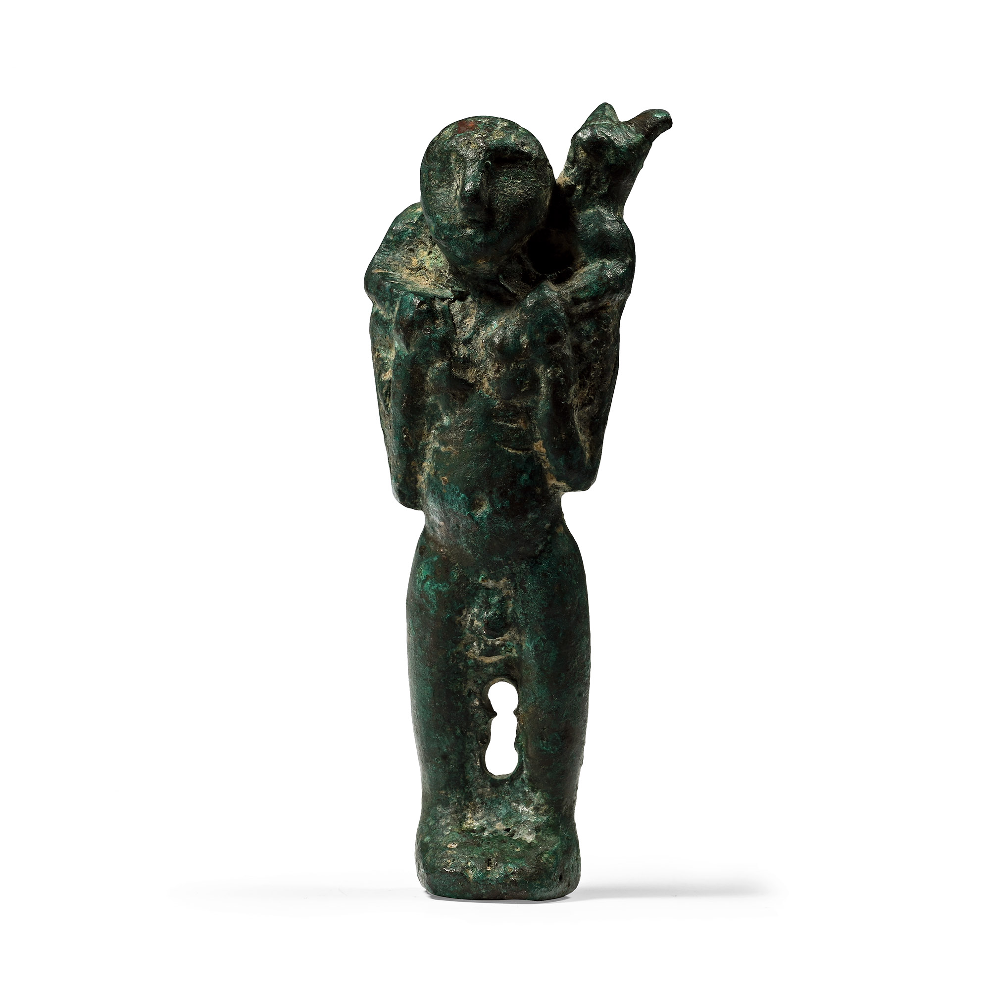 Mesopotamian Bronze Hunter God Ninurtu