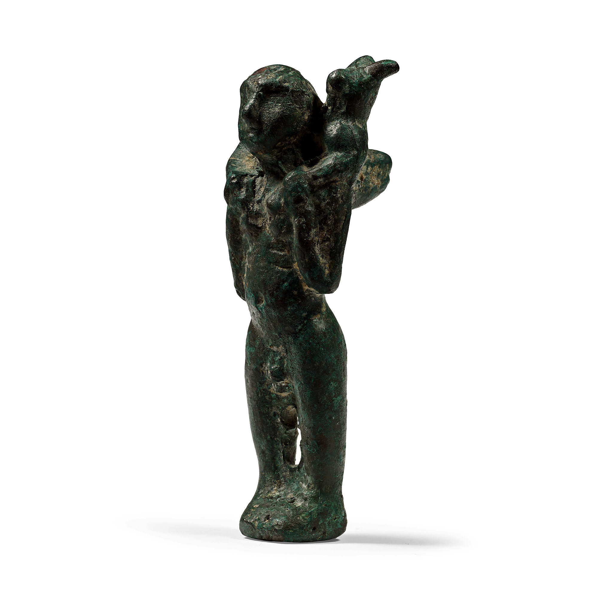 Mesopotamian Bronze Hunter God Ninurtu