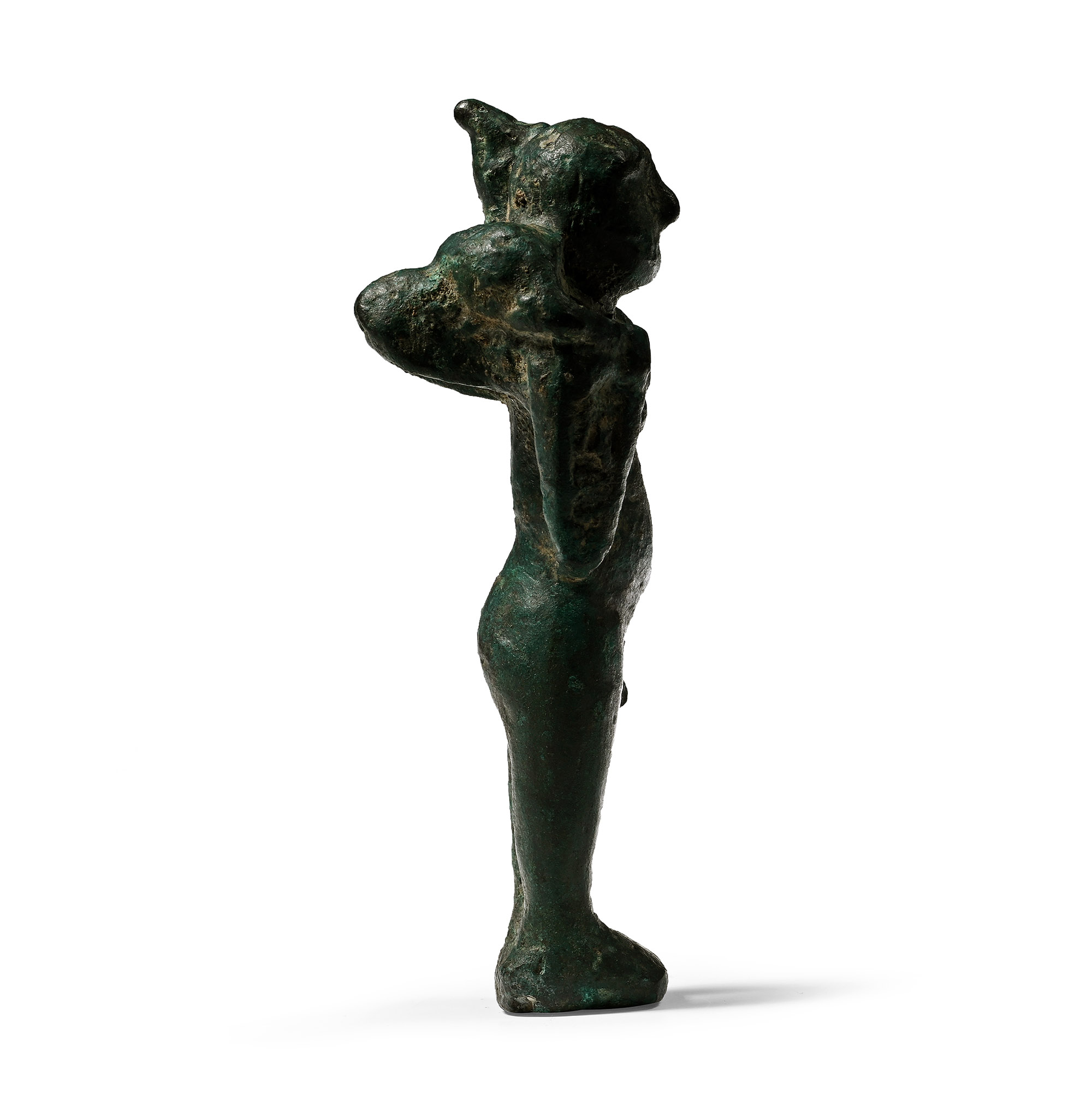 Mesopotamian Bronze Hunter God Ninurtu