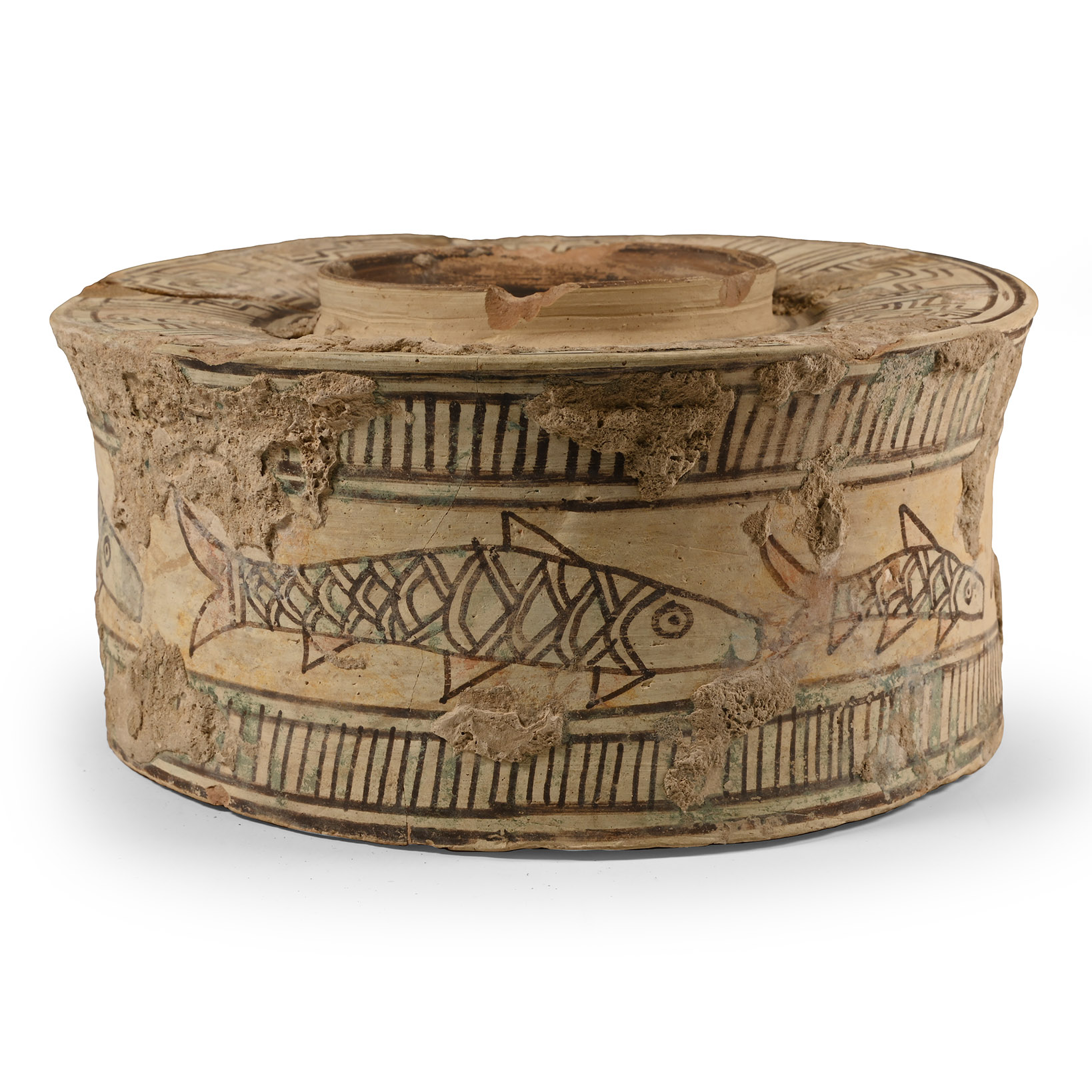 Indus Valley Bowl Fragment with Fish