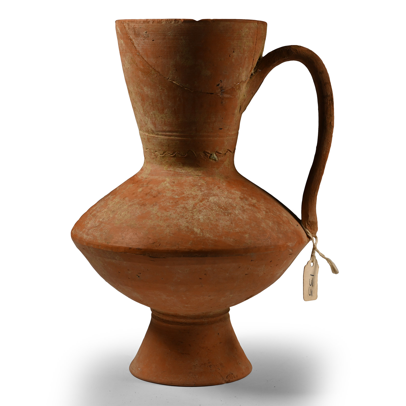 Western Asiatic Red Terracotta Juglet