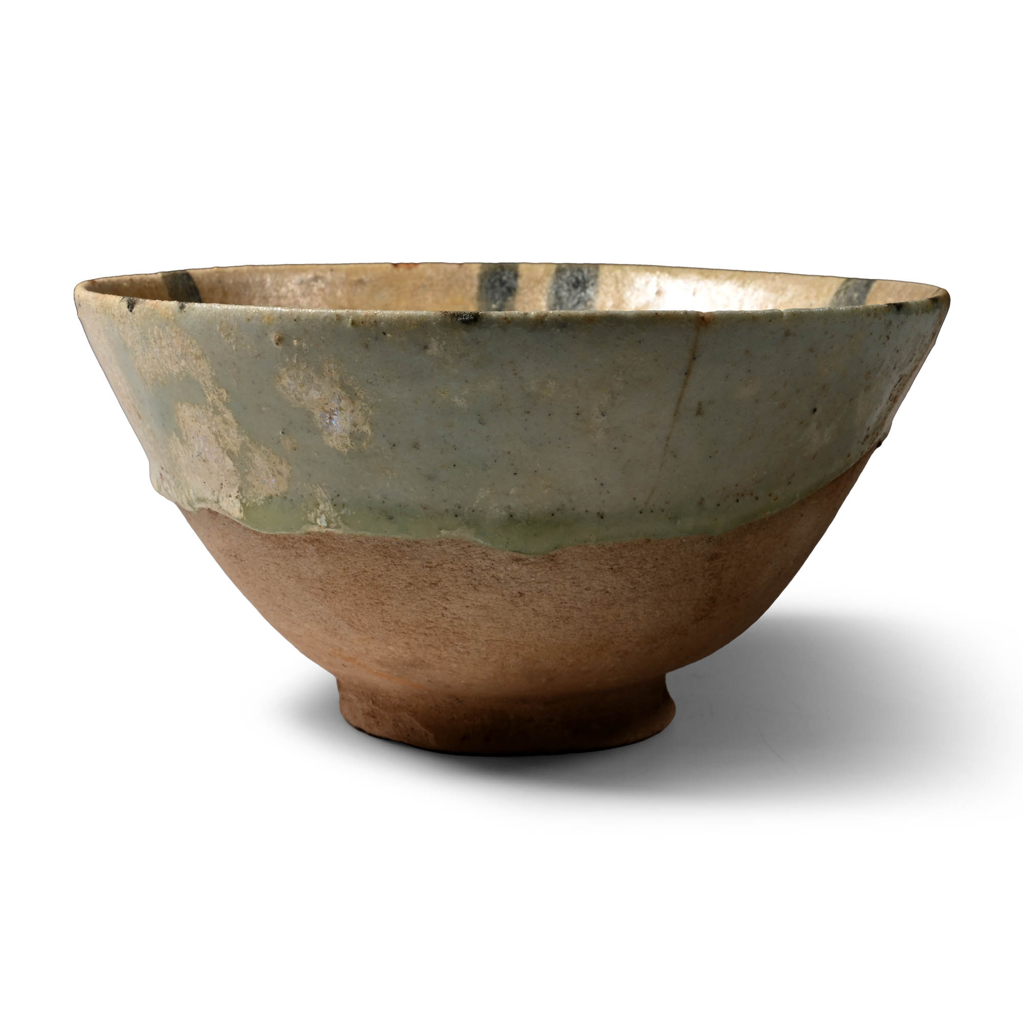 Western Asiatic Decorated White-Glazed Bowl