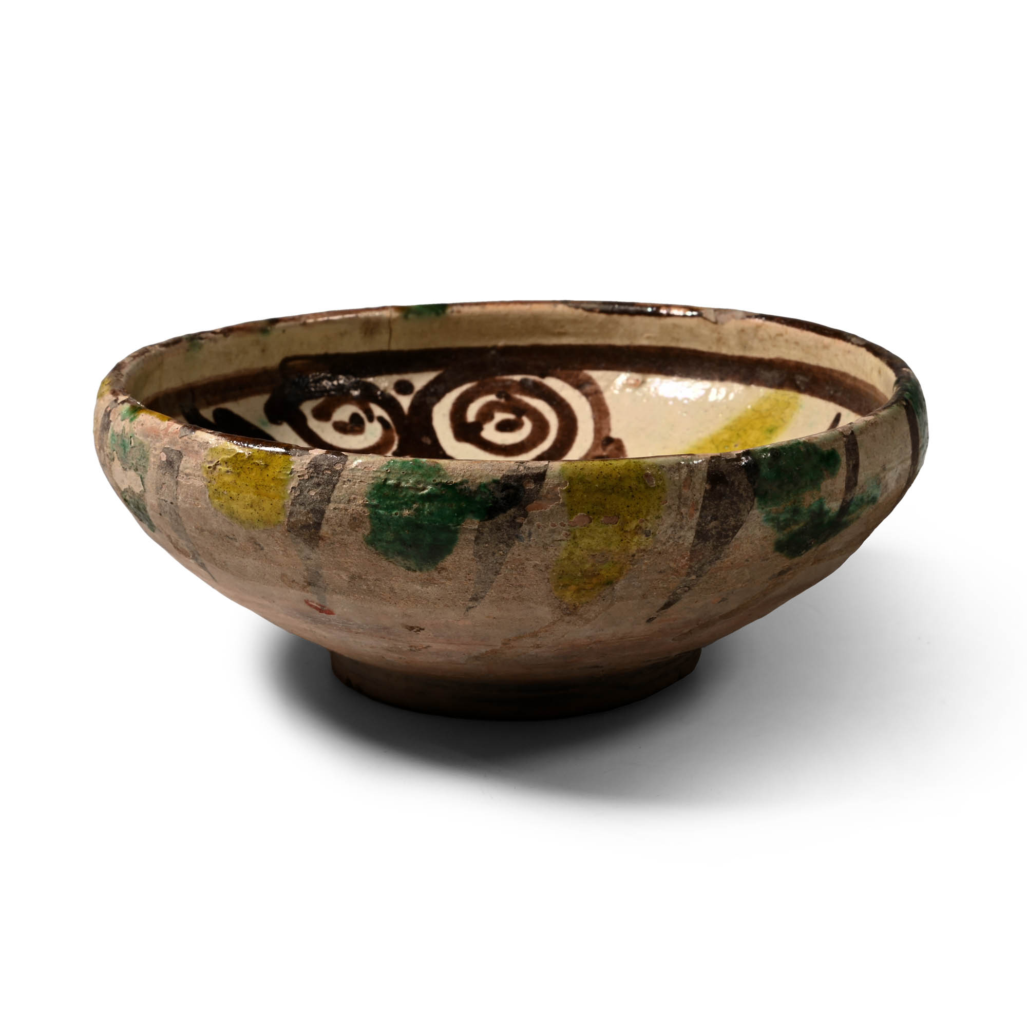 Byzantine Green Glazed-Ware Bowl