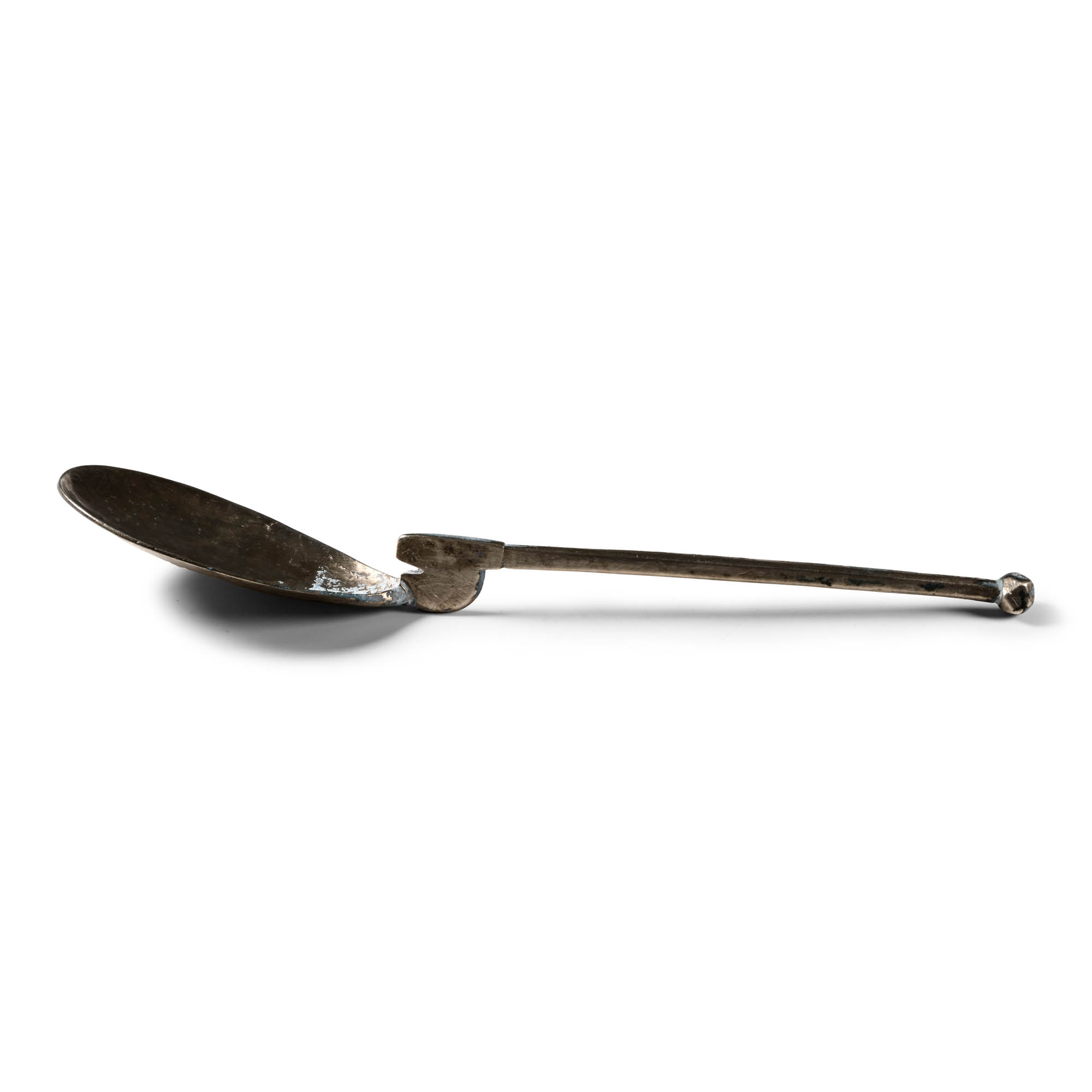 Byzantine Swan-Necked Silver Spoon