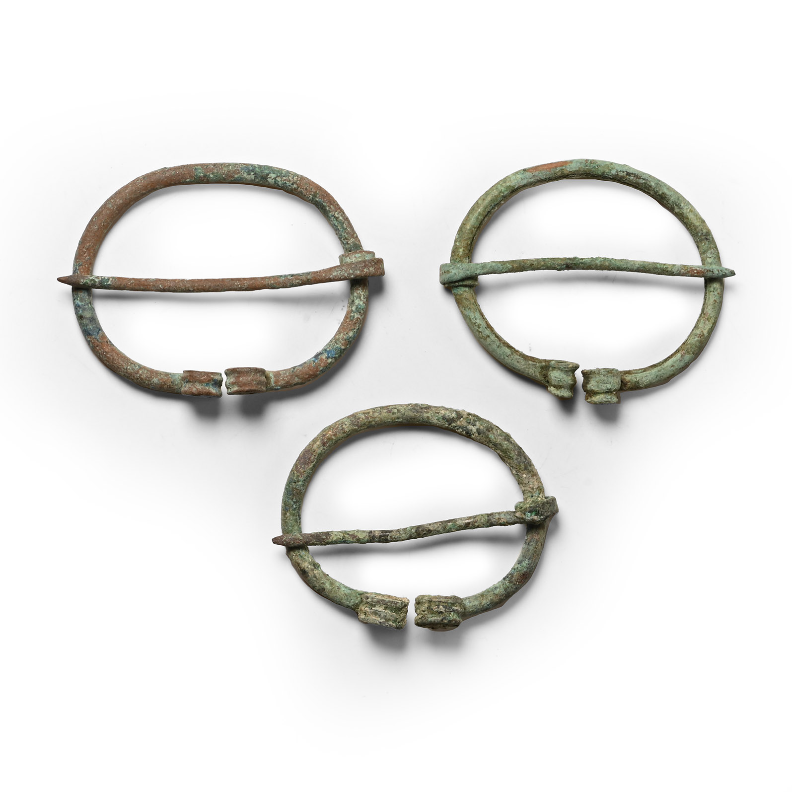 Viking Bronze Penannular Brooch Collection