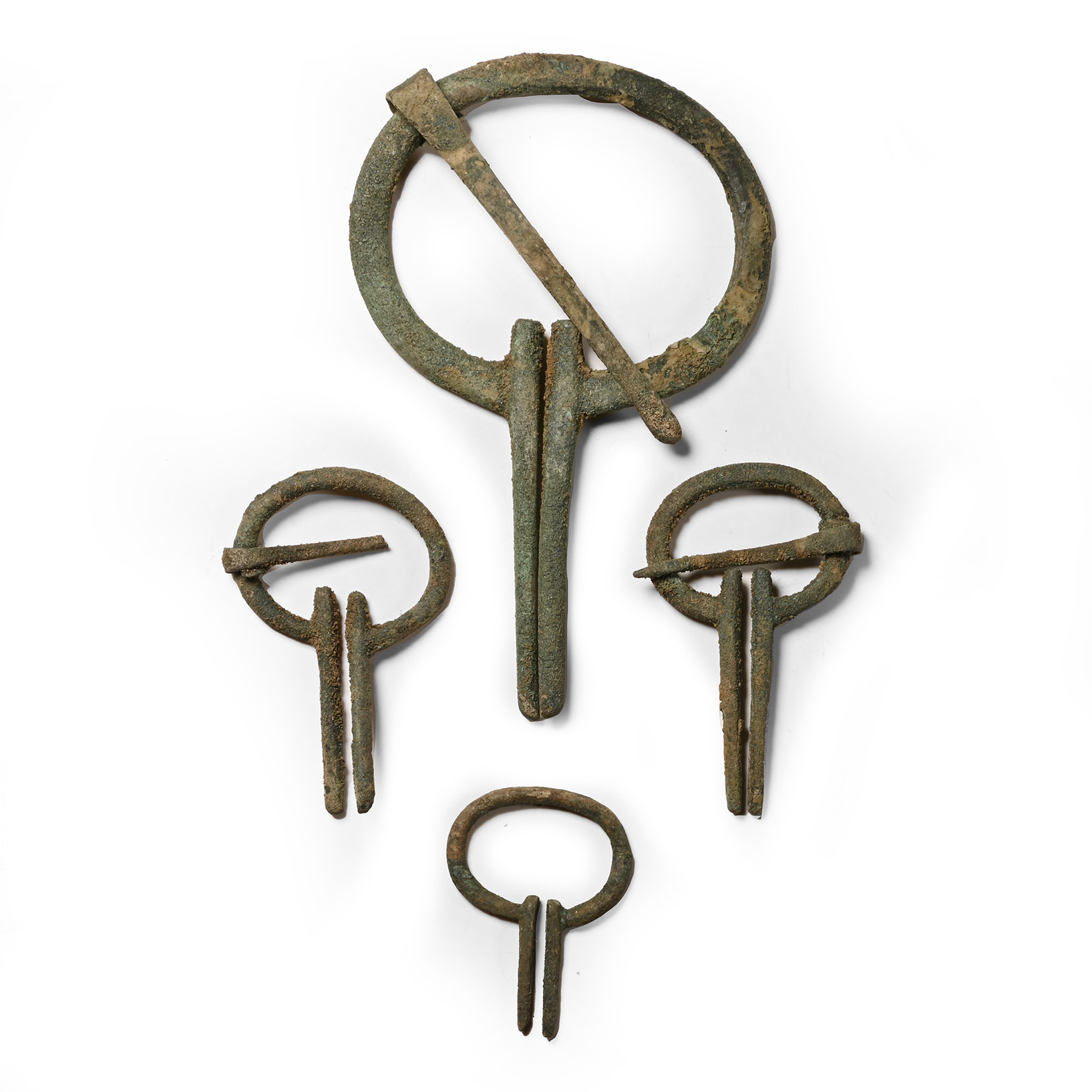 Pre-Viking Bronze Penannular Brooch Collection