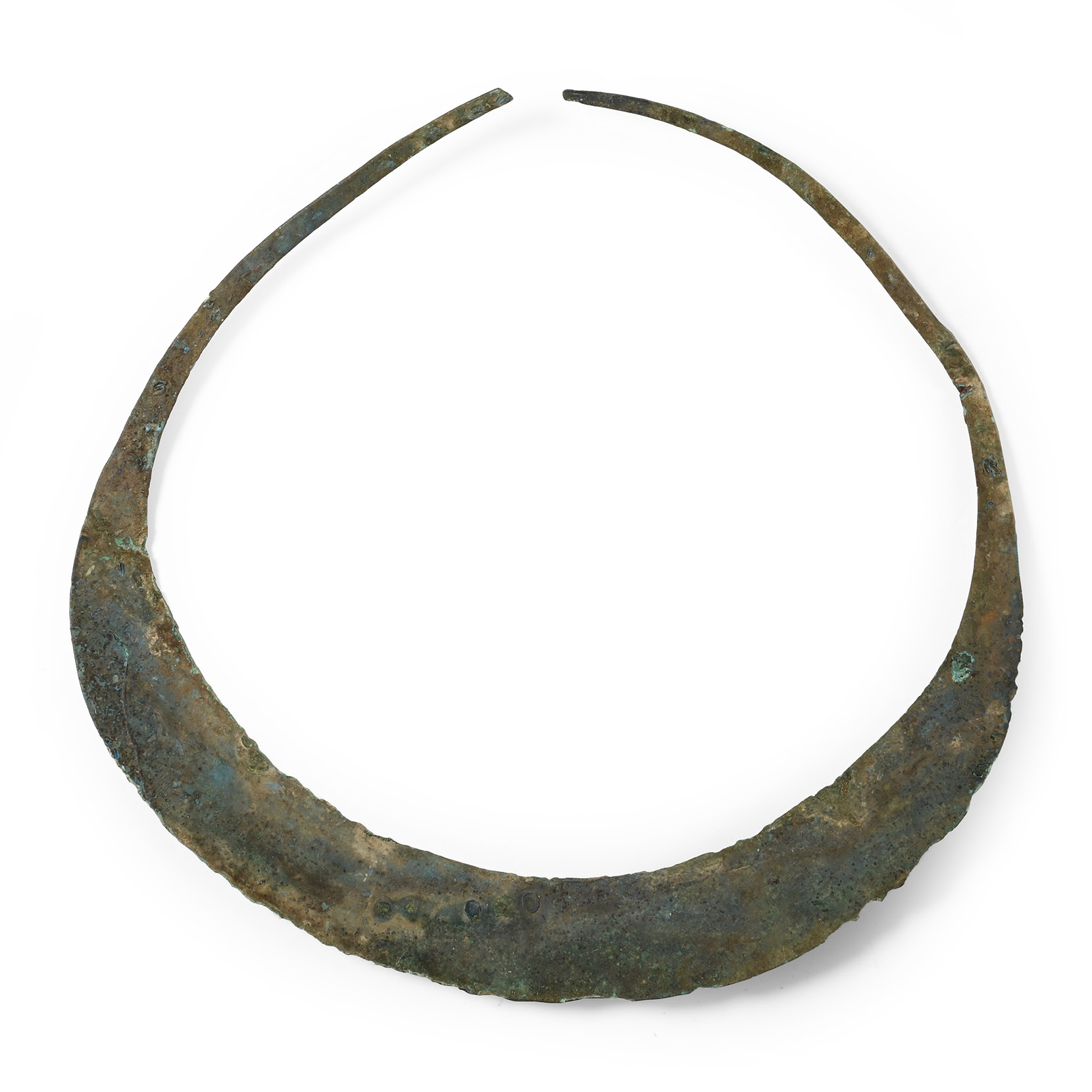 Viking Age Bronze Crescentic Collar