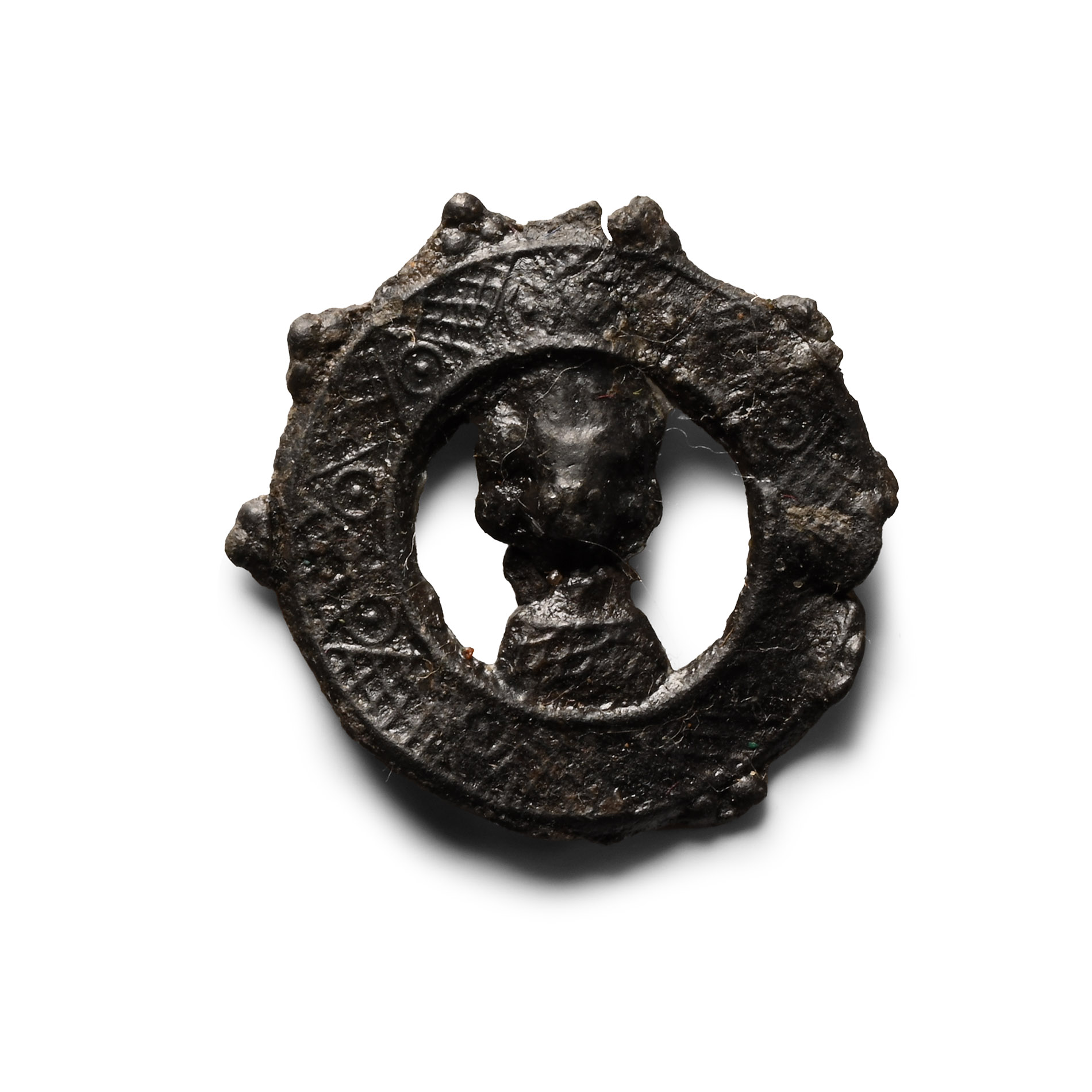 Medieval Pewter Thomas Beckett Pilgrim's Badge