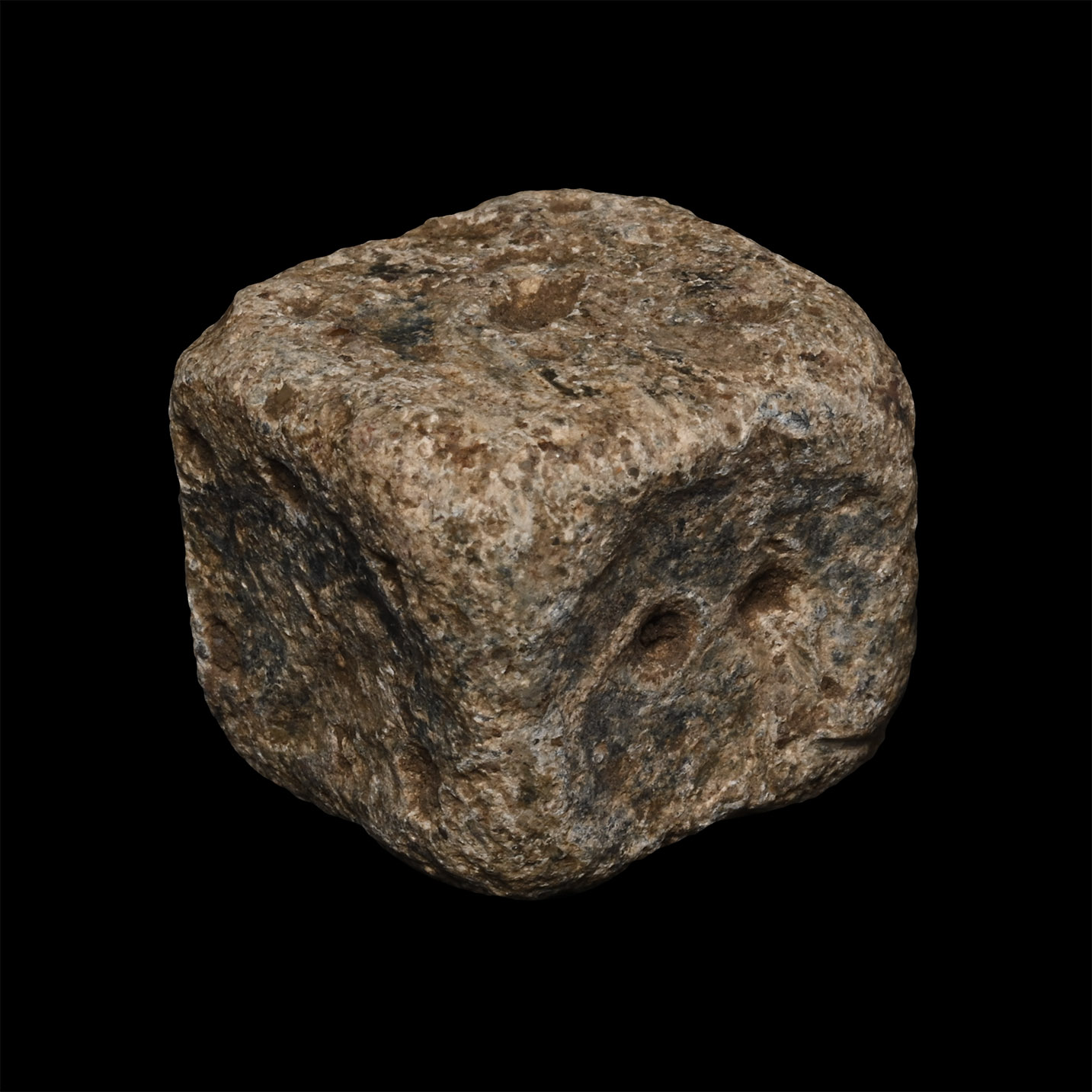 Large Roman Lead Gaming Dice