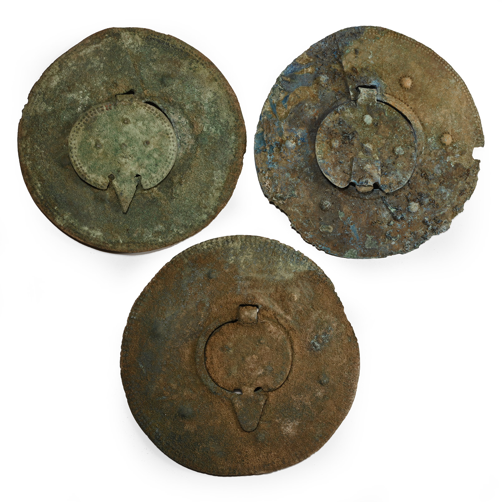 Large Viking Age Bronze Pseudo Brooch Group