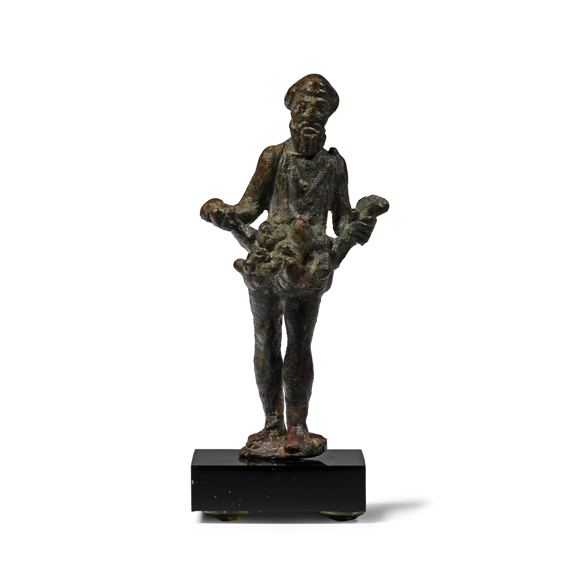 Roman Bronze Standing Figure of Priapus