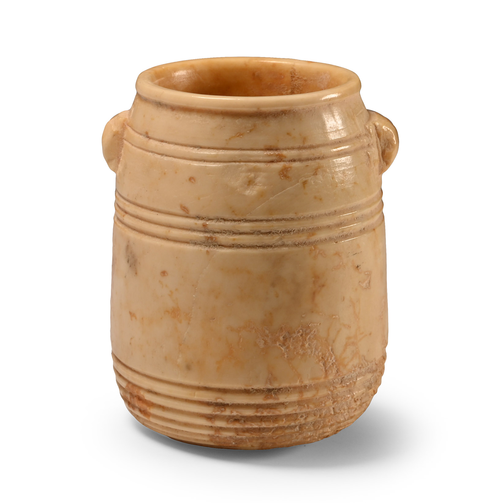 Late Roman Decorated Bone Pyxis