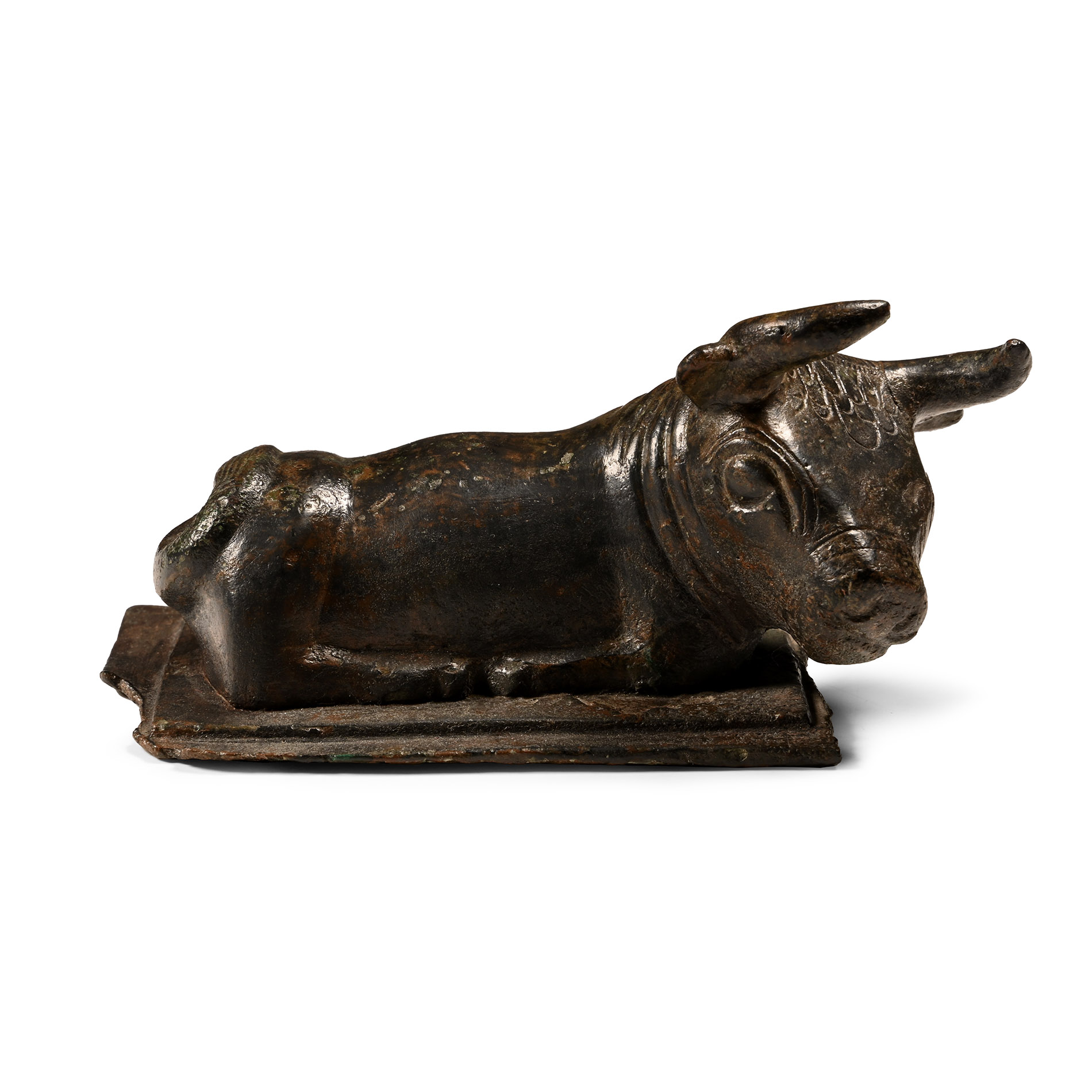 Urartian Bronze Recumbent Bull