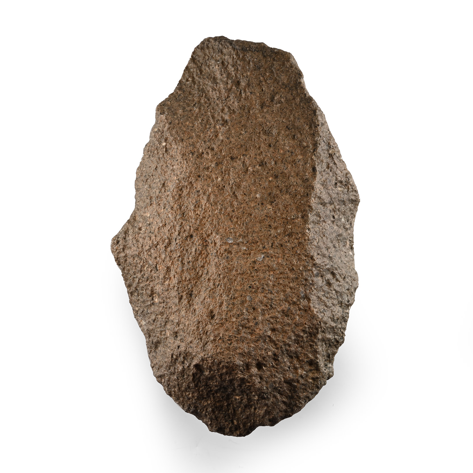 Stone Age Acheulean Dark Red Quartzite 'Homo Erectus' Handaxe