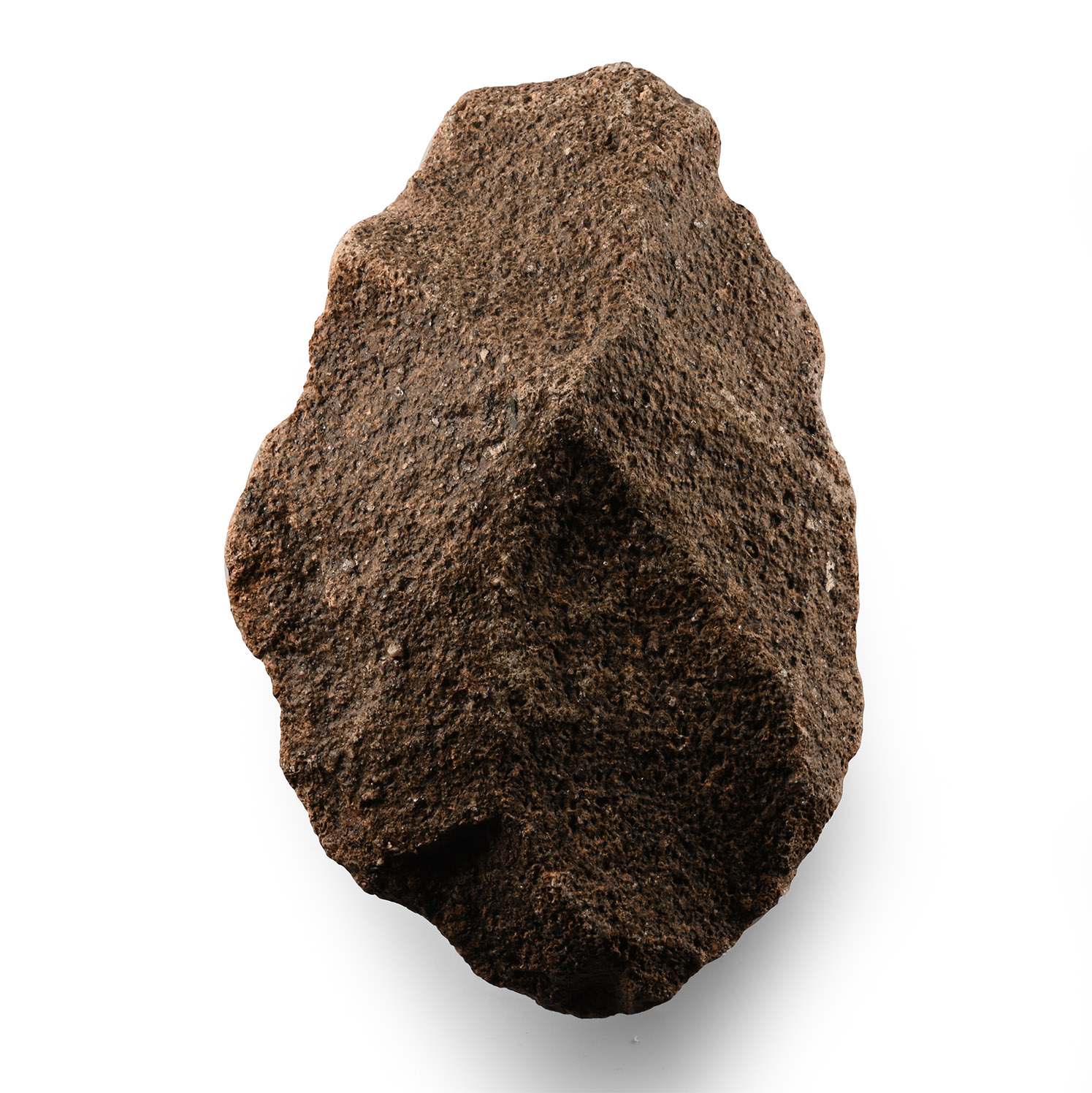 Stone Age Acheulean Dark Red Quartzite 'Homo Erectus' Handaxe