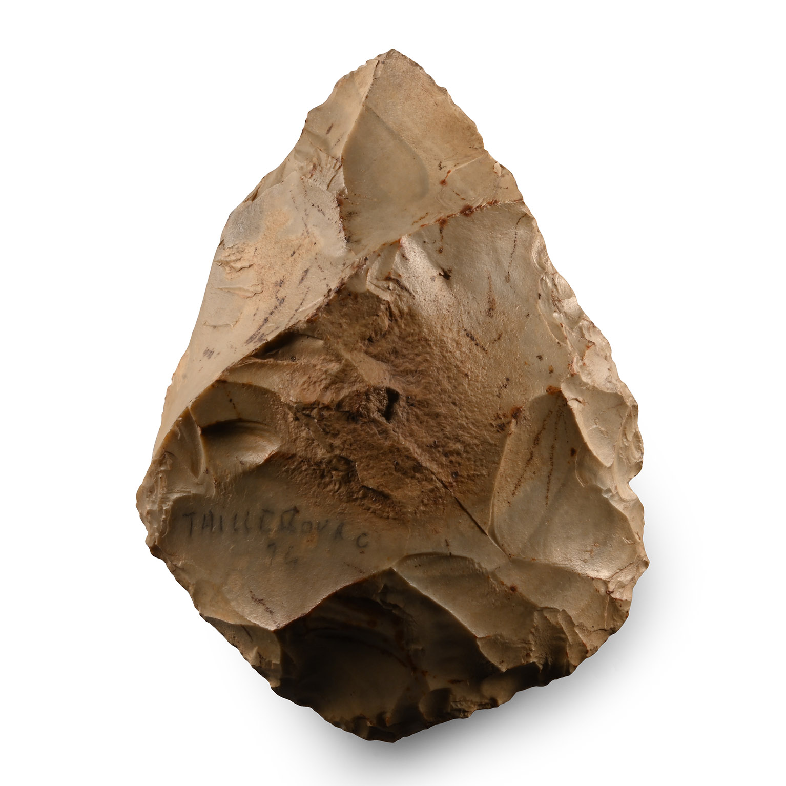 Stone Age Taillebourg Cordate Flint Handaxe