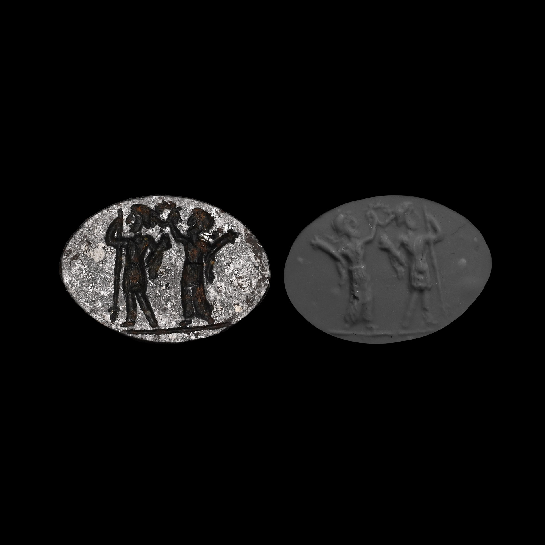 Roman Gemstone with Victory Scene
